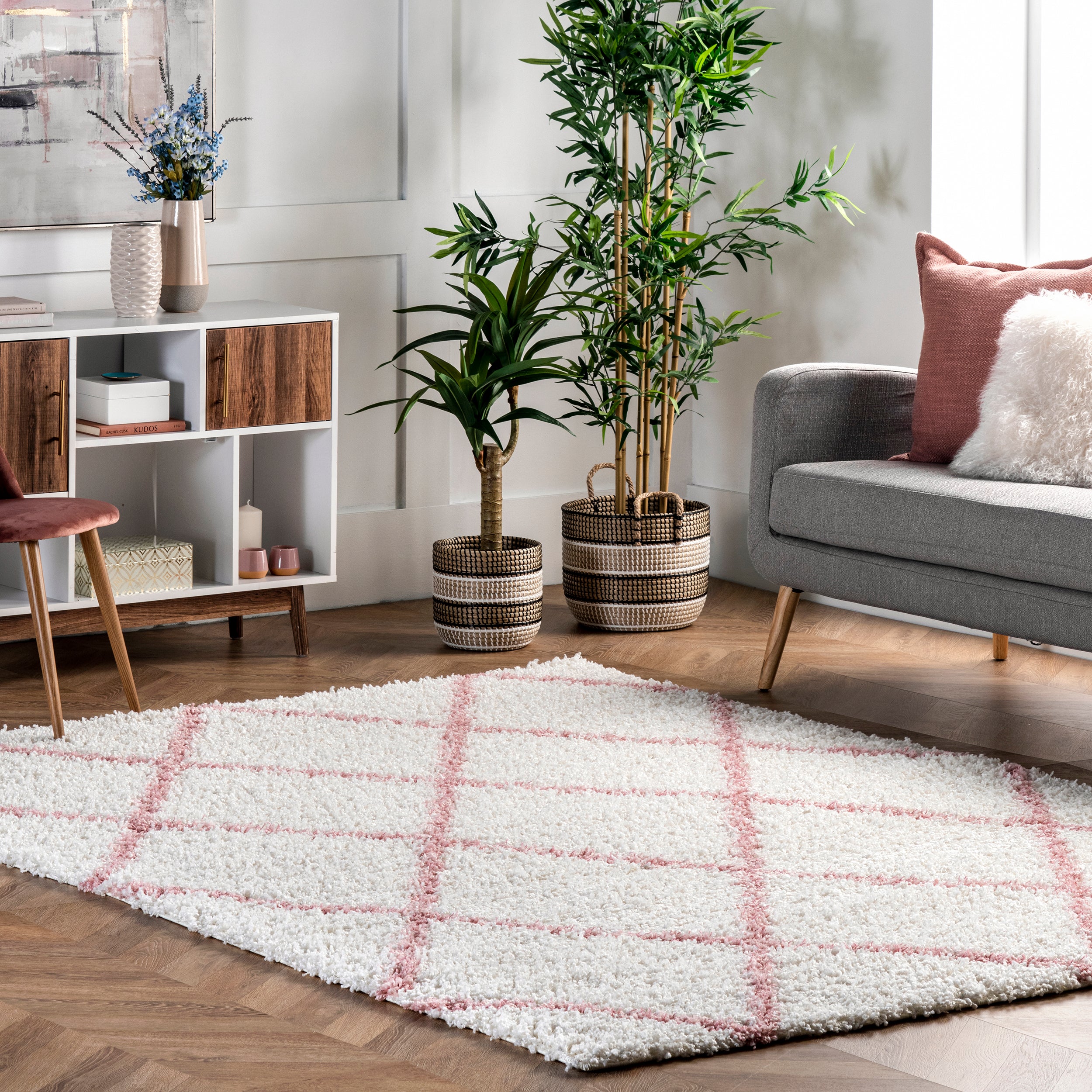 Tess Moroccan Shag Area Rug - Image 24