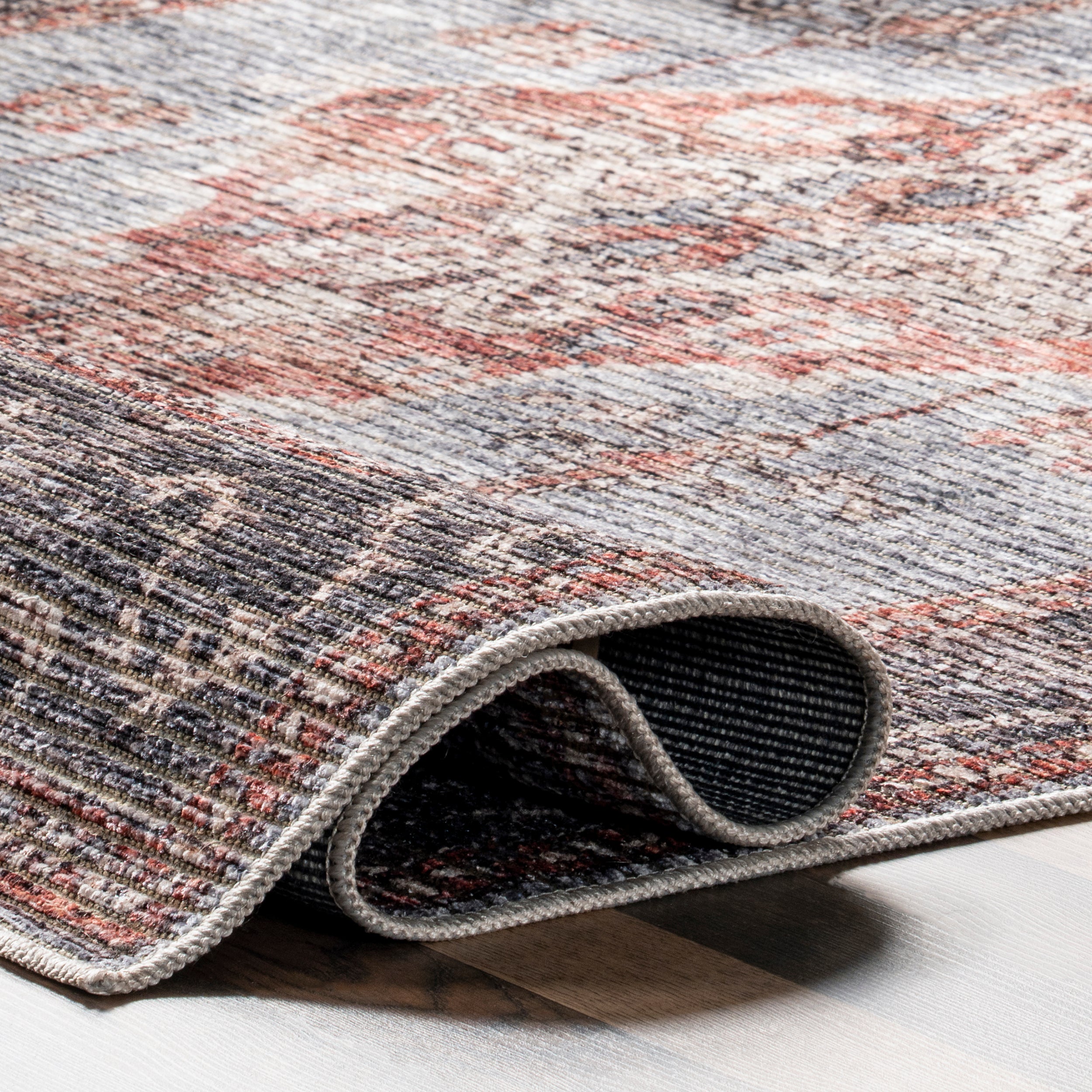 Wild Orchid Machine Washable Area Rug - Image 11