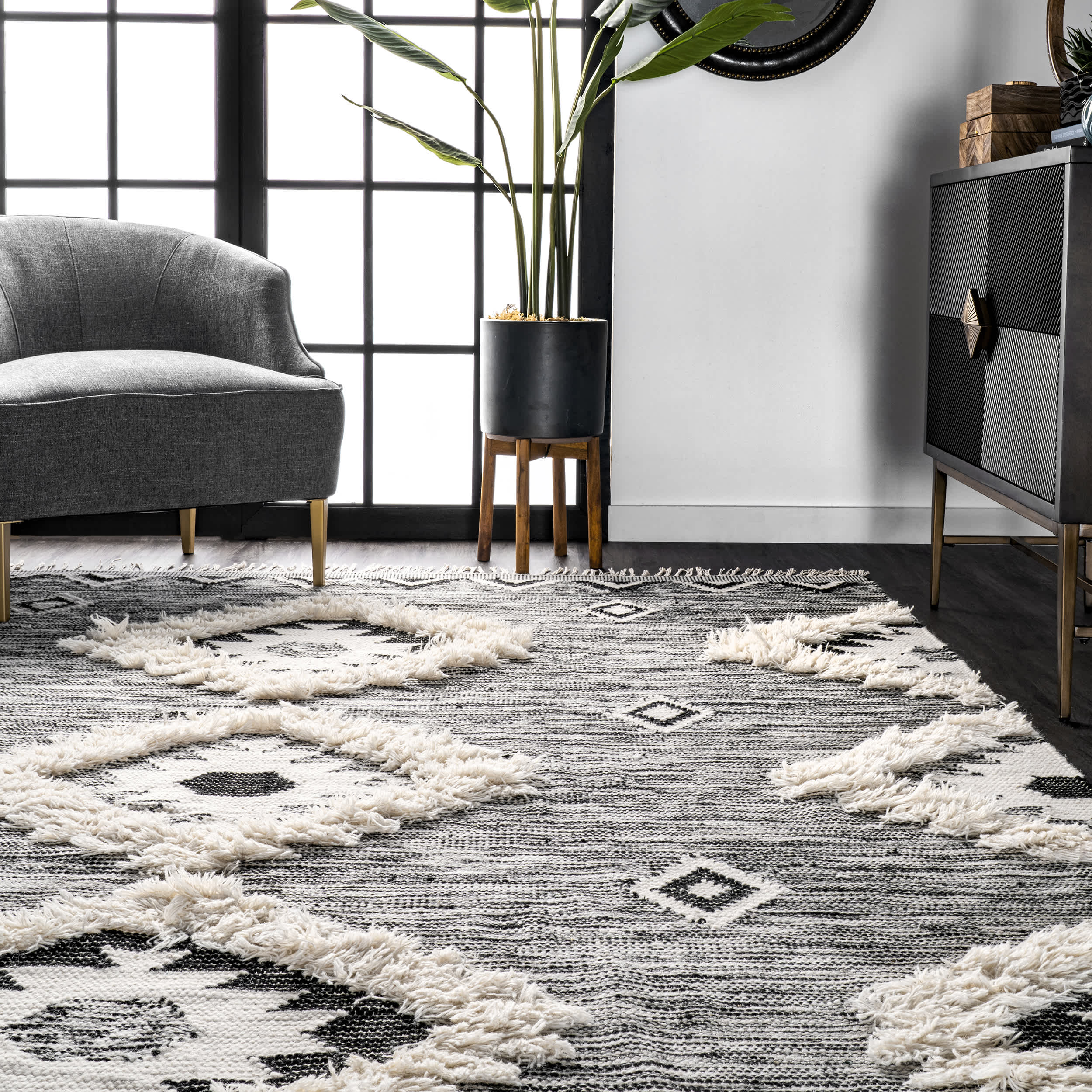 Savannah Moroccan Fringe Area Rug - Image 8