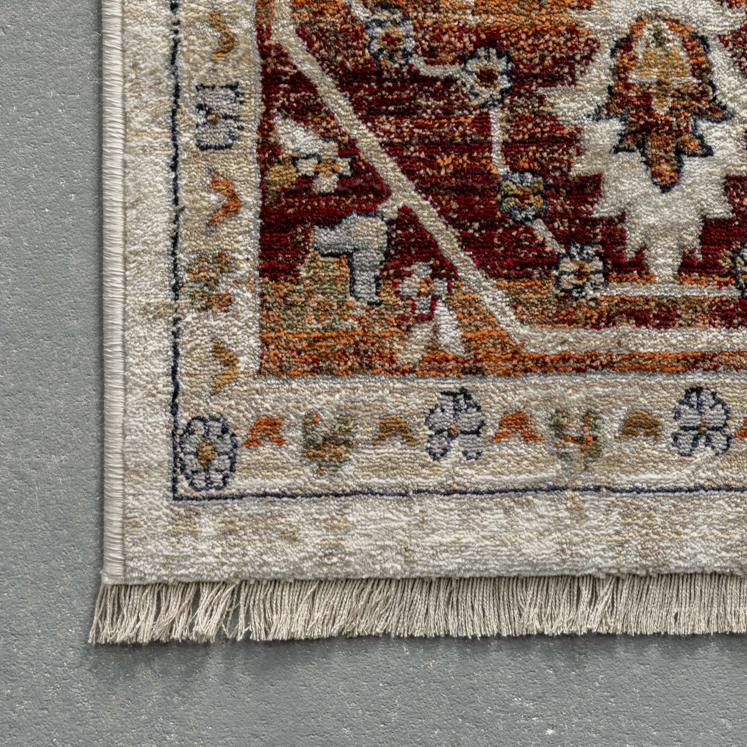 Jaime Traditional Medallion Fringe Area Rug - Image 5