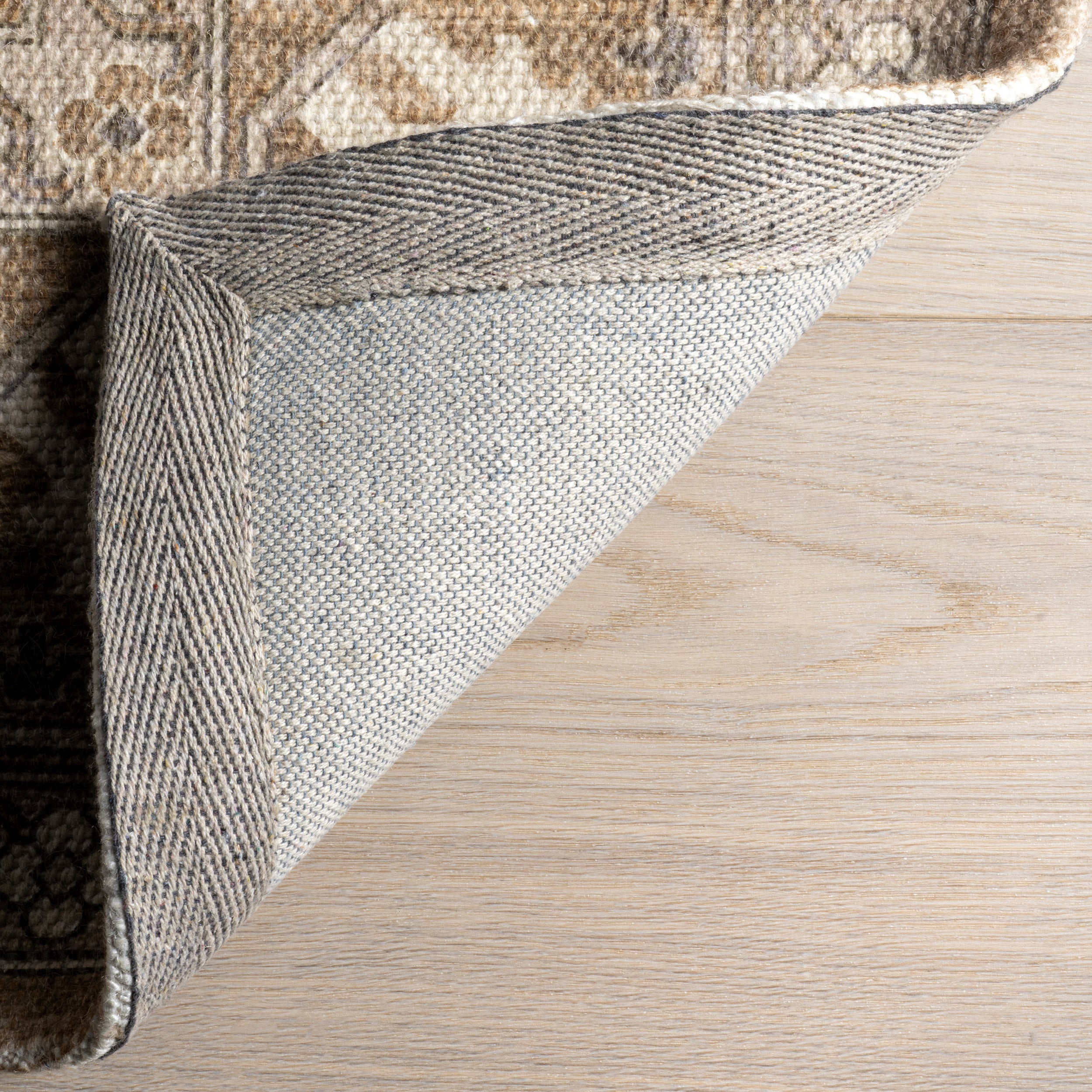 Evermore Medallion Wool and Cotton Area Rug - Image 8