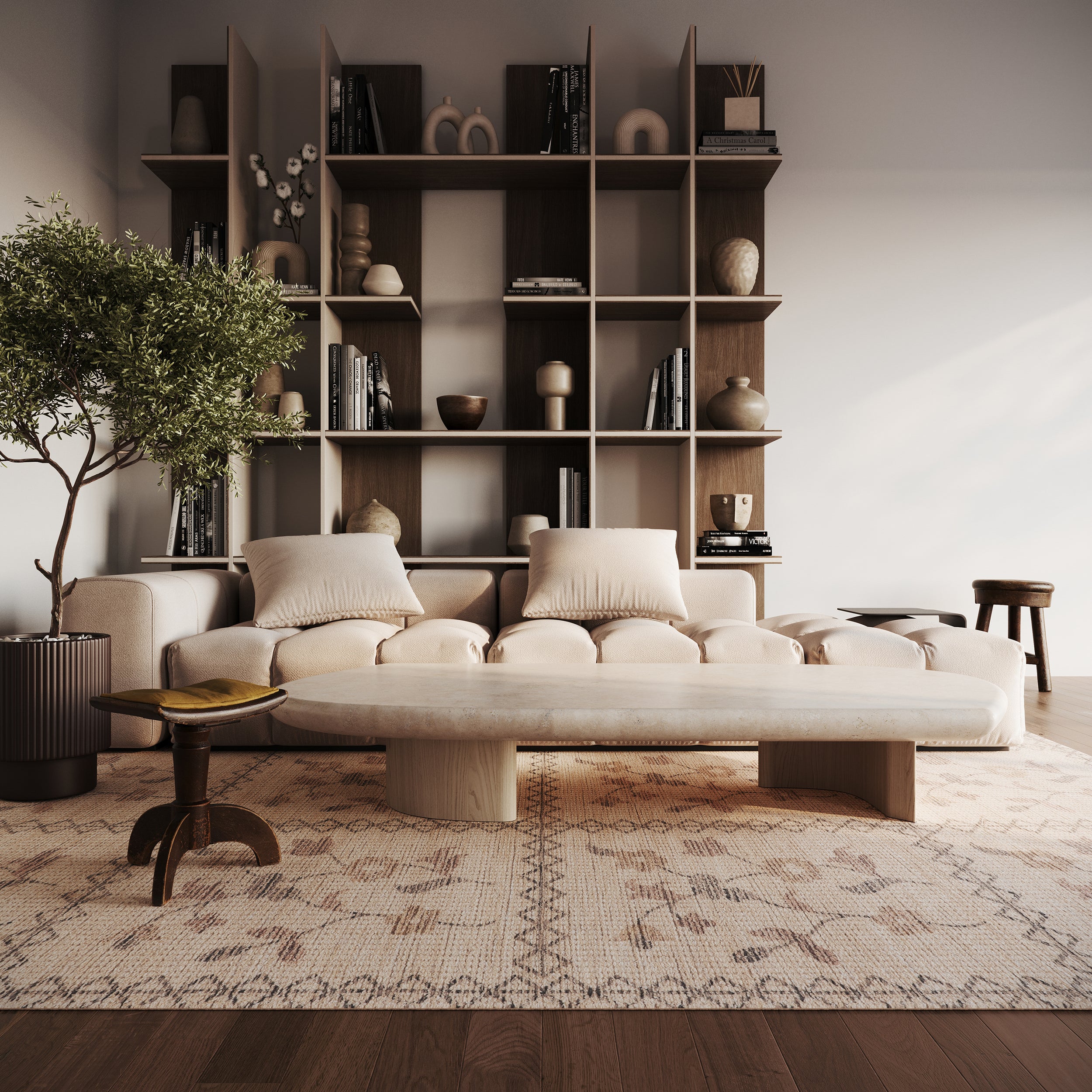 Nuloom Corenna Geometric Floral Rug - Image 2