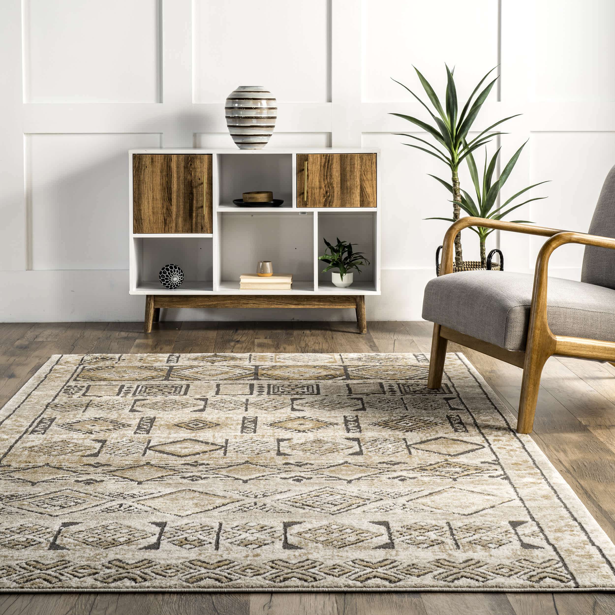 Maryanne Geometric Aztec Area Rug - Image 8