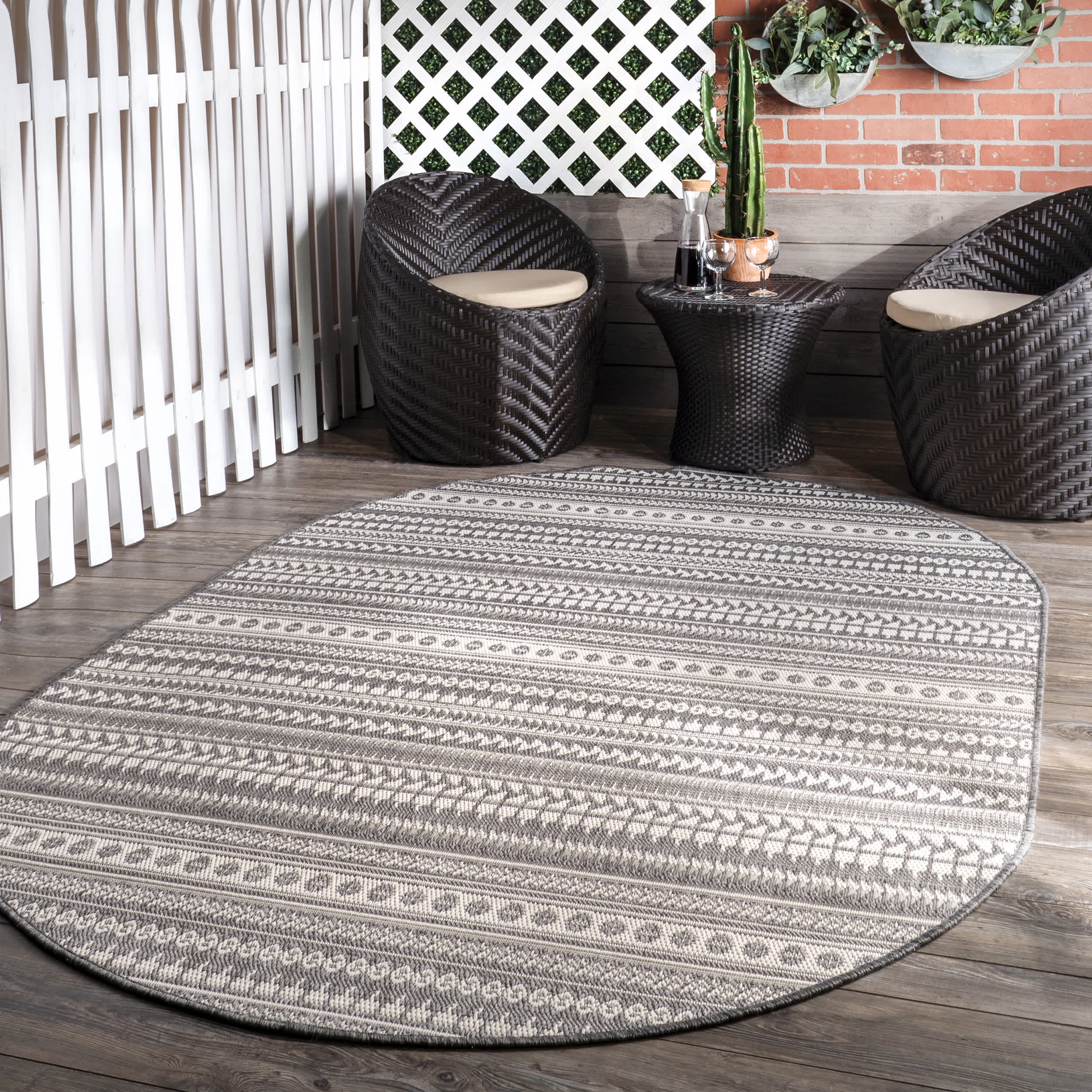 Teofila Indoor/Outdoor Area Rug - Image 11