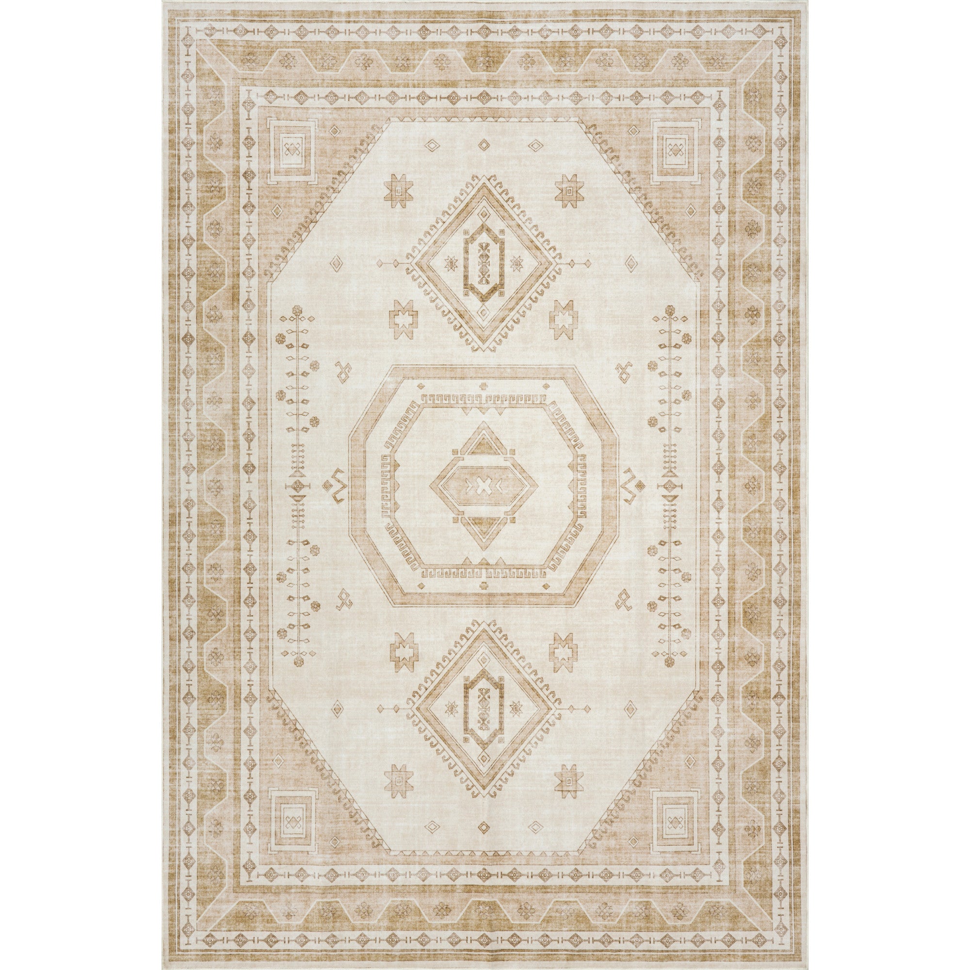 Nuloom Sereniel Medallion Washable Rug