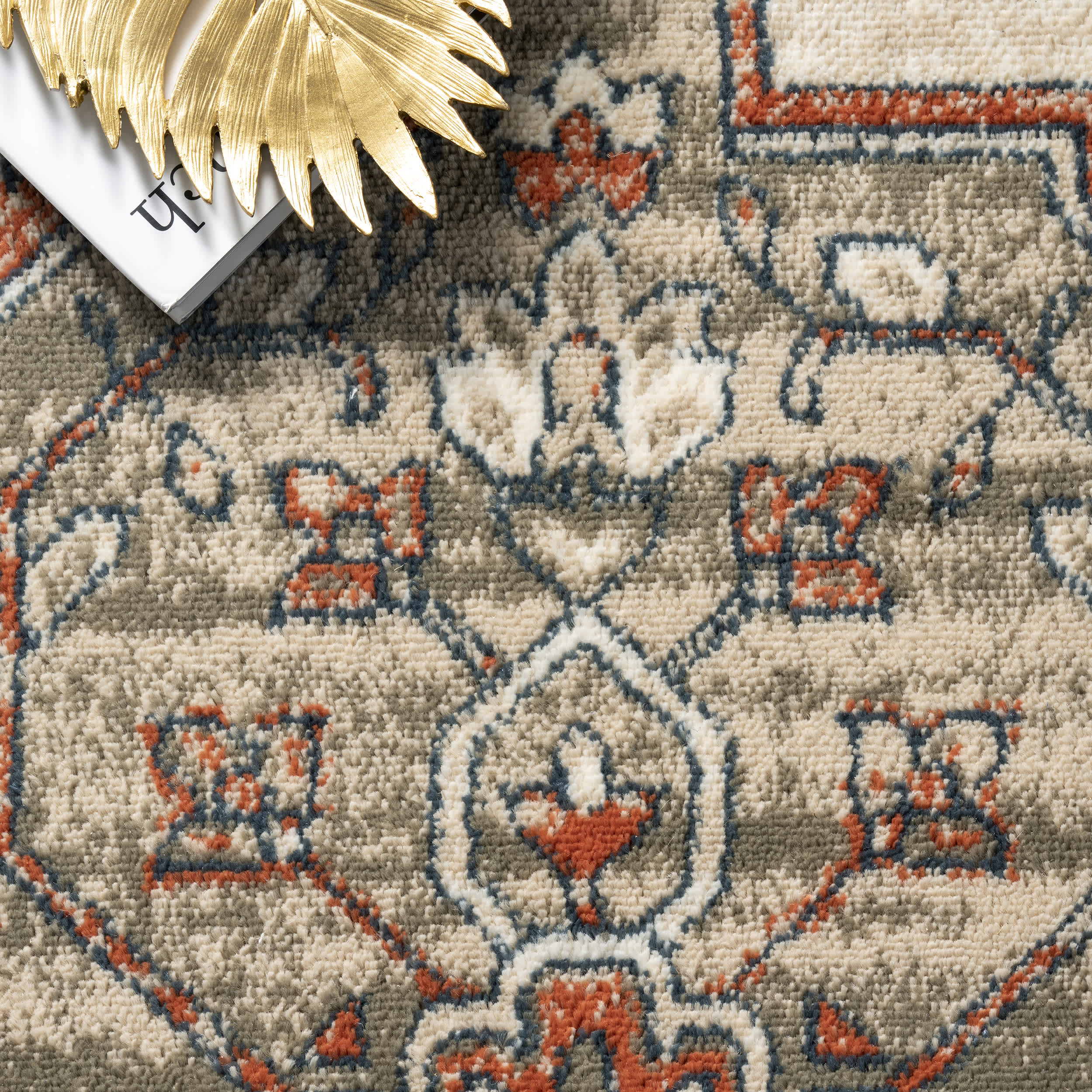 Talulla Faded Medallion Area Rug - Image 6