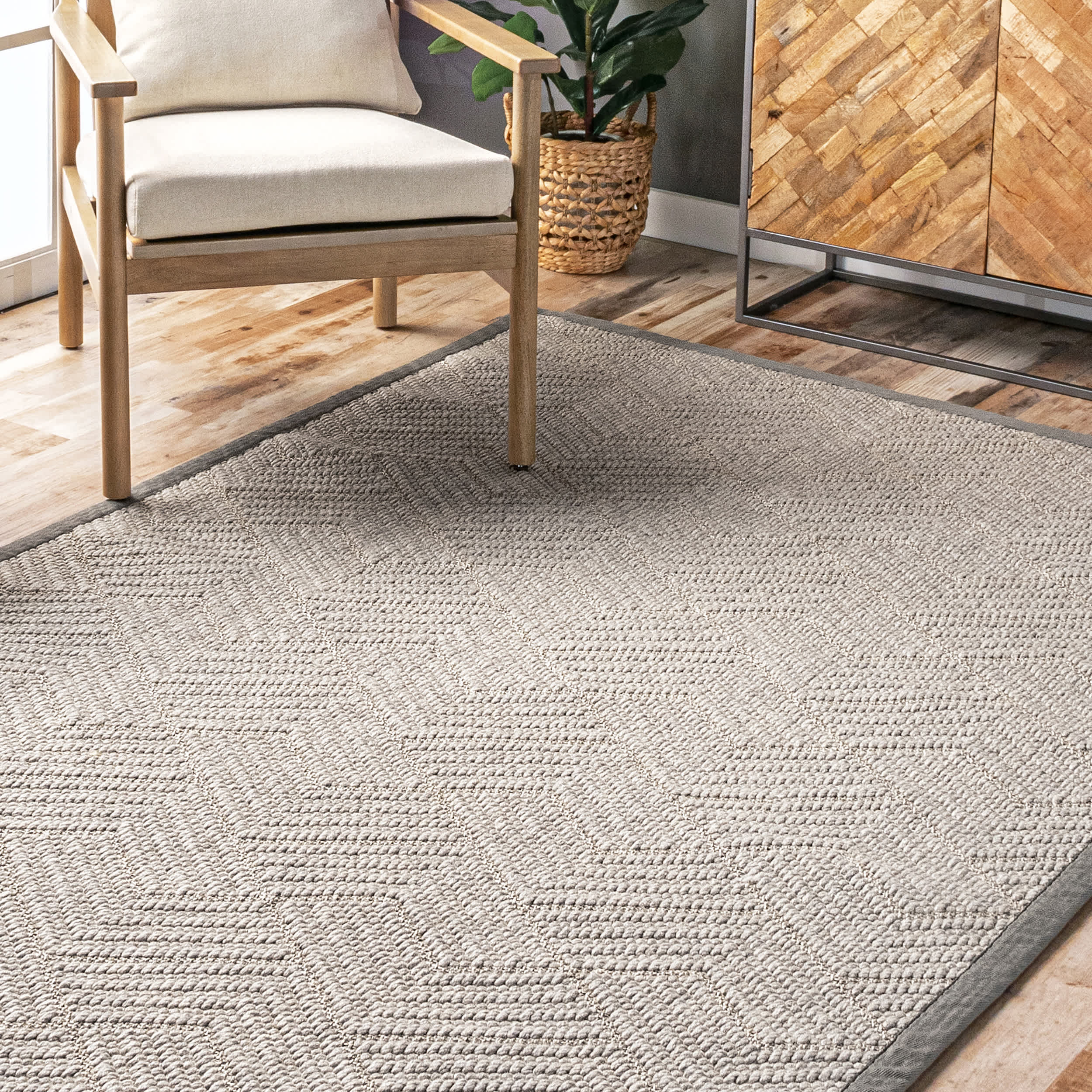 Natural Textured Suzanne Area Rug - Image 14
