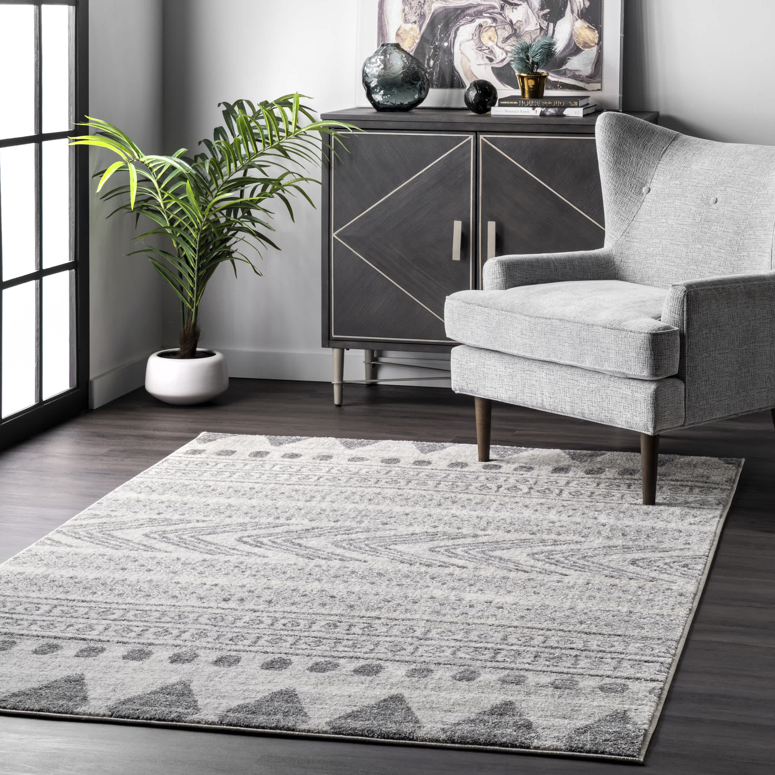 Shaina Tribal Area Rug - Image 2