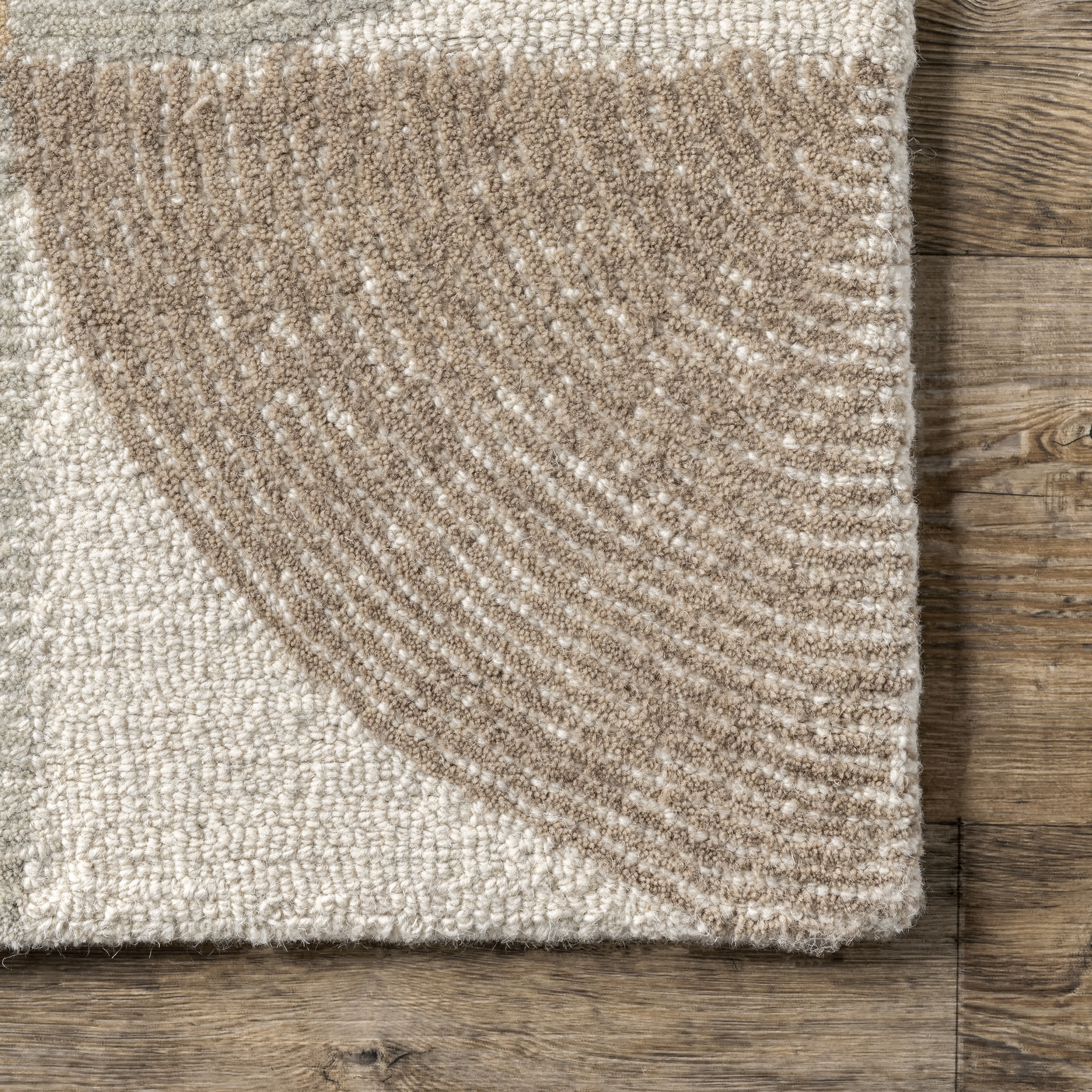 Liv Hand Tufted Wool Geometric Area Rug - Image 5