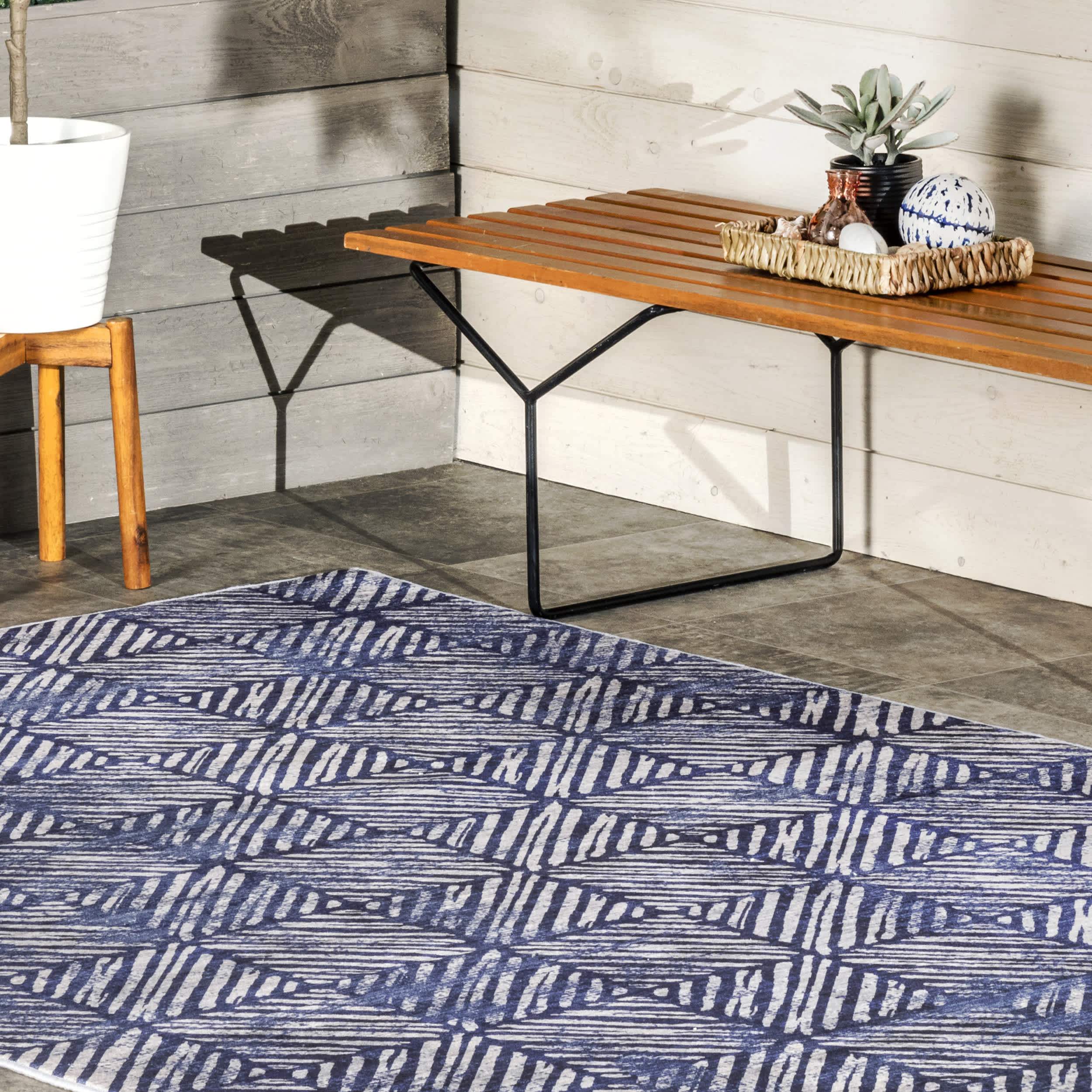 Cami Modern Machine Washable Indoor/Outdoor Area Rug - Image 9
