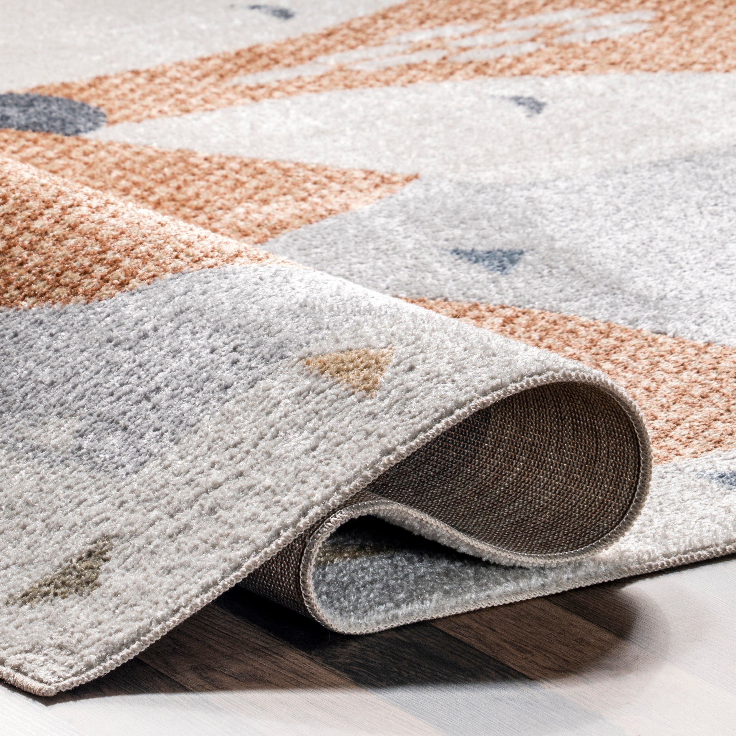 Talia Bashful Fox Kids Machine Washable Area Rug - Image 4
