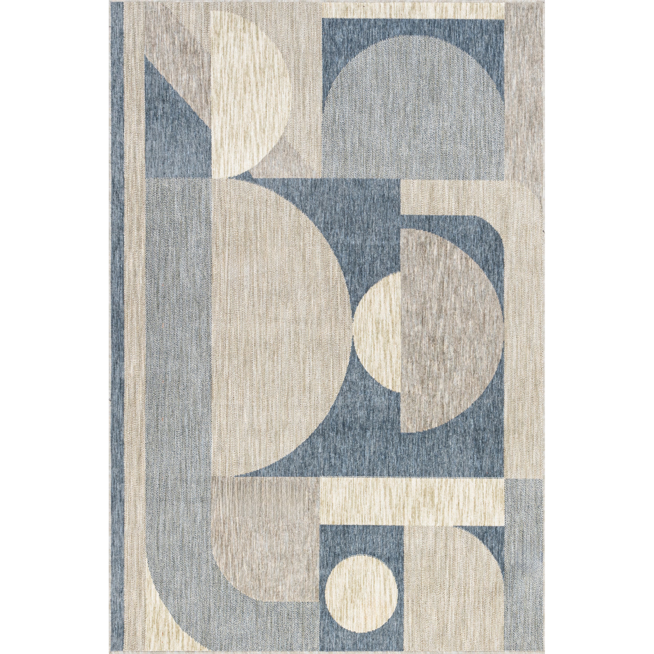 Rhona Modern Geometric Recycled Area Rug - Image 30