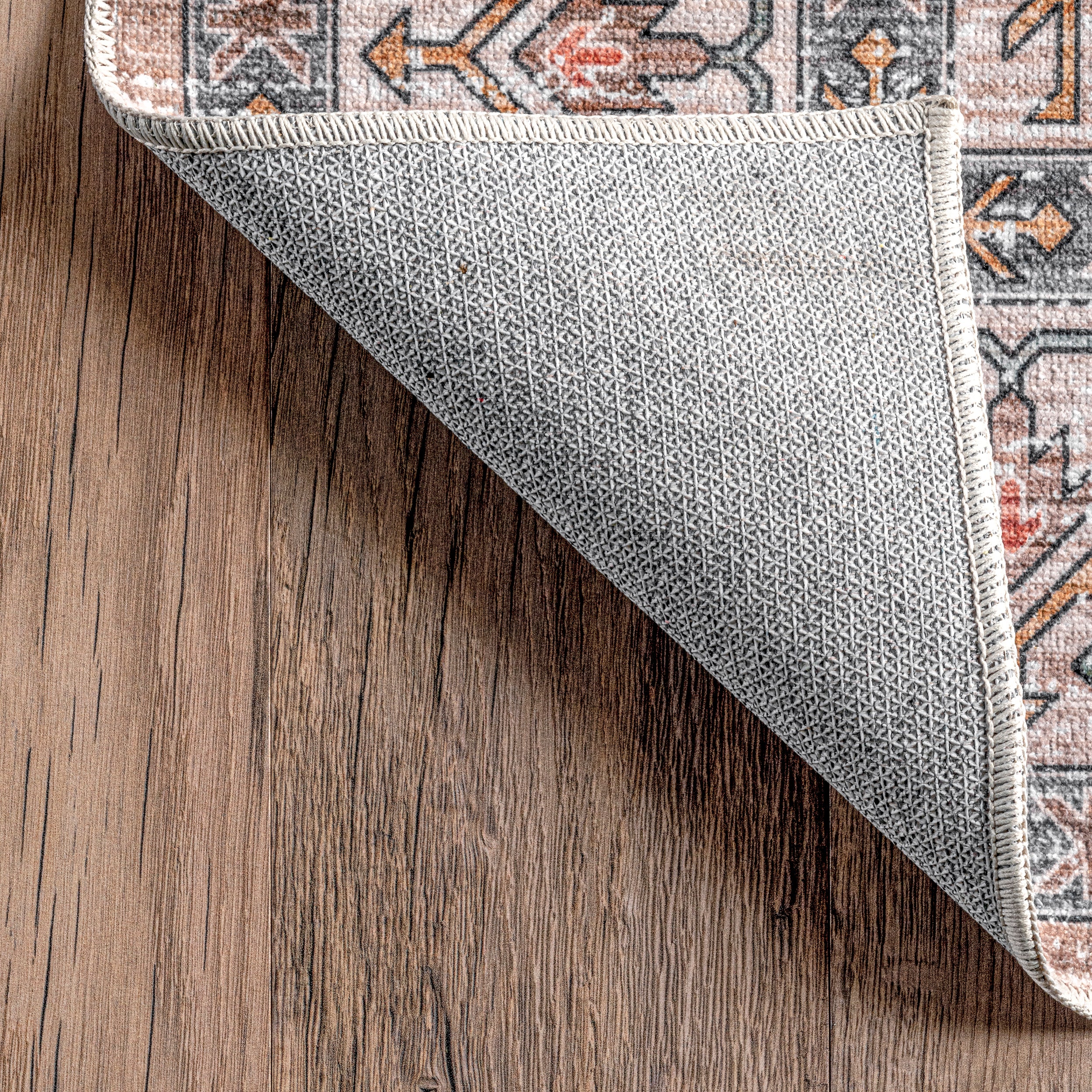 Finley Machine Washable Vintage Distressed Area Rug - Image 28