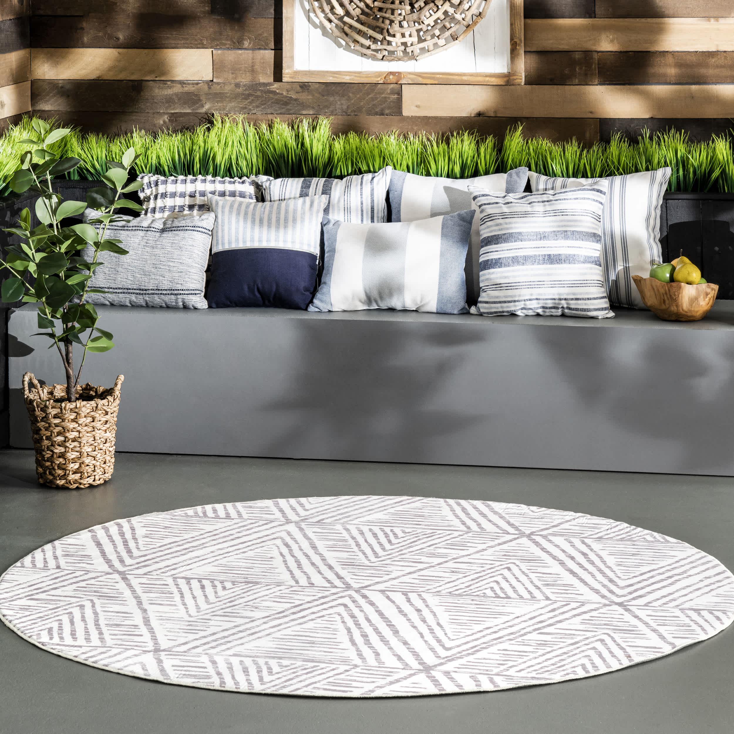 Nelle Tribal Machine Washable Indoor/Outdoor Area Rug - Image 23