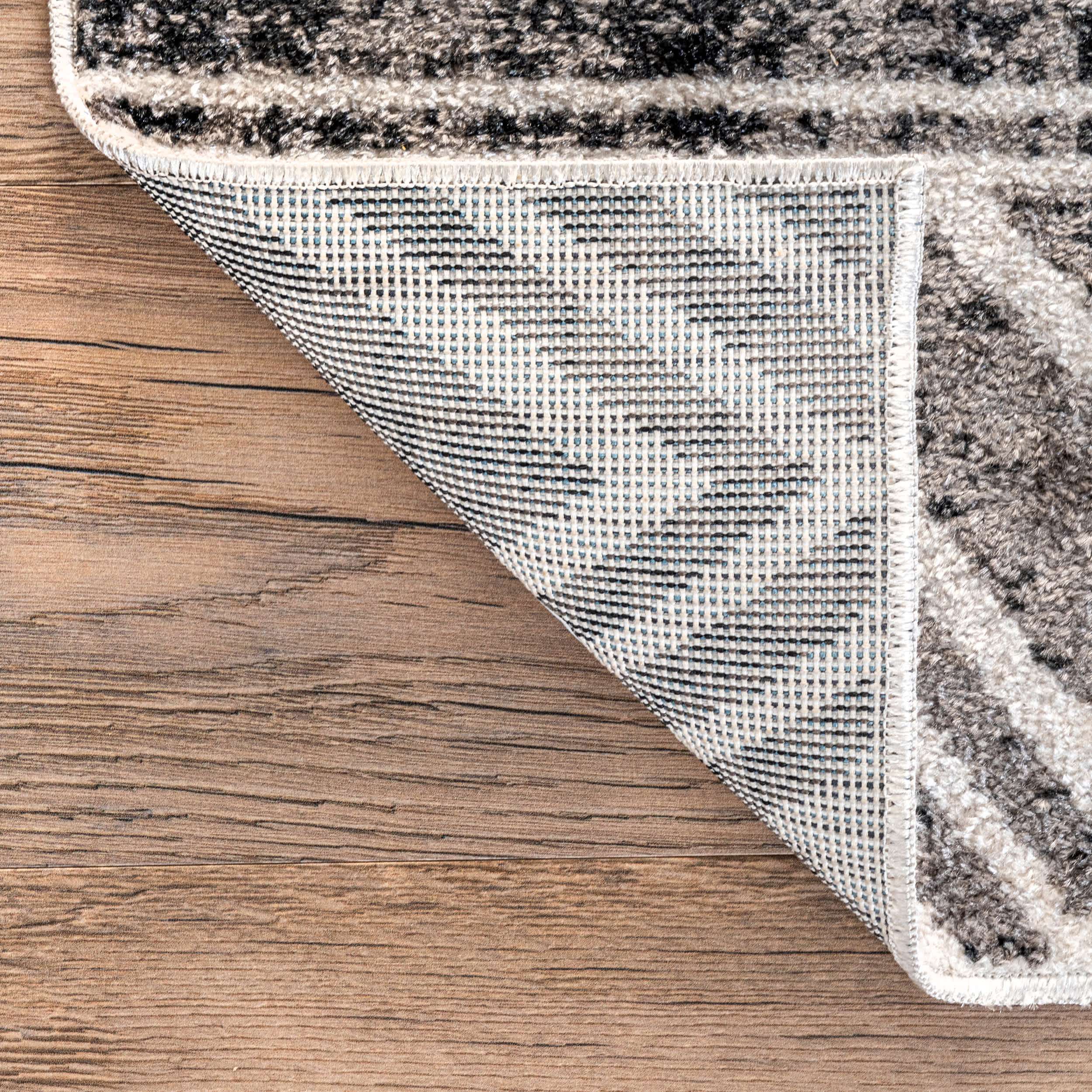 Lucci Machine Washable Aztec Area Rug - Image 7