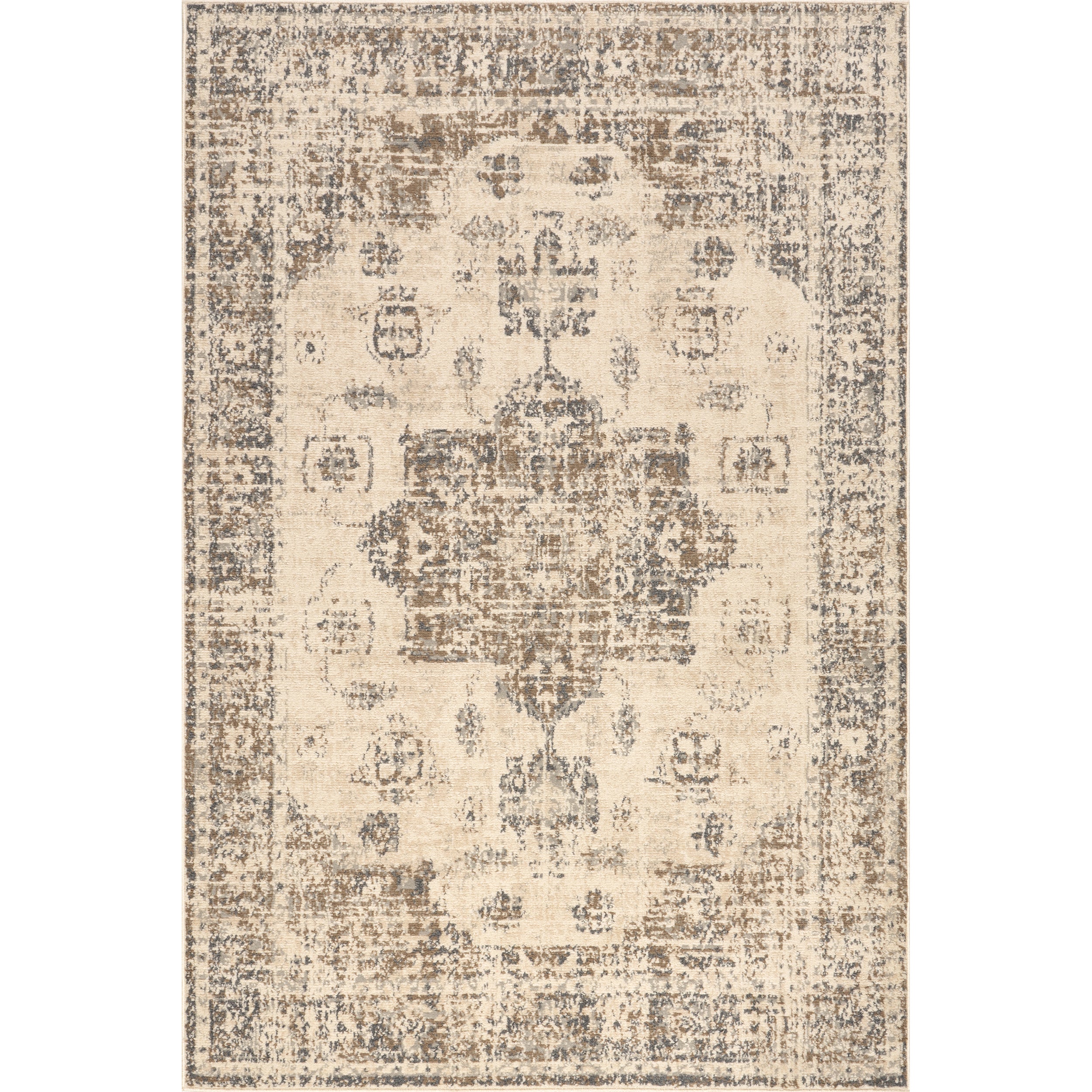 Betania Faded Medallion Area Rug