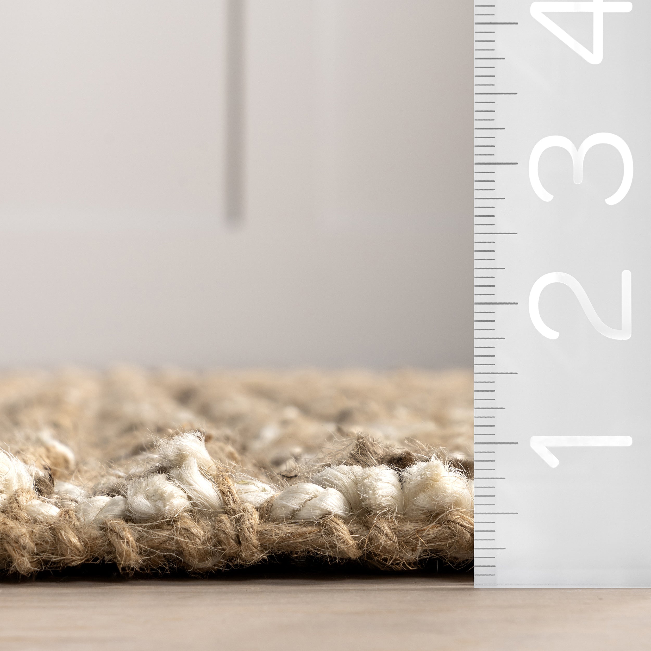 Violeta Striped Jute Area Rug - Image 3