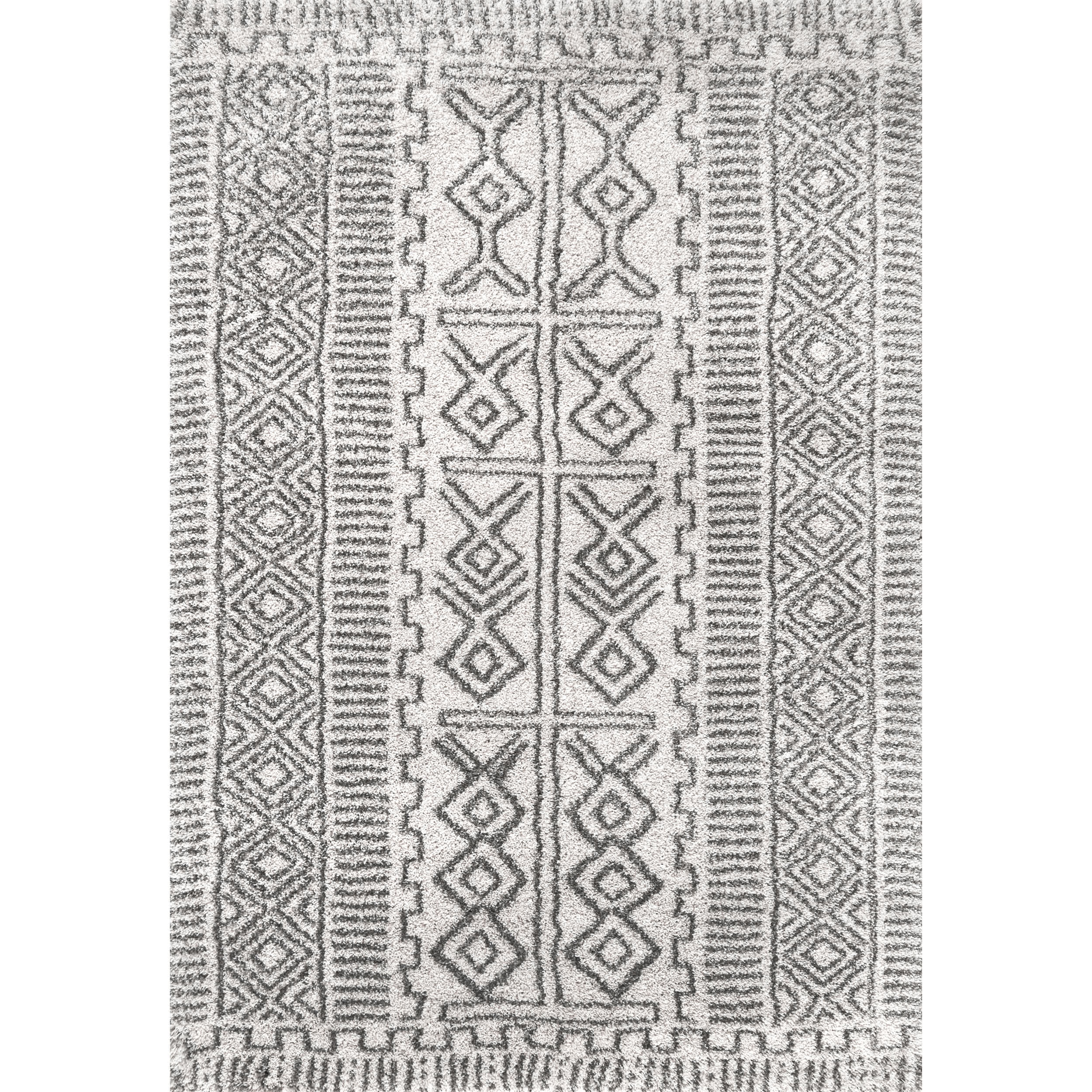 Hurley Tribal Shaggy Area Rug