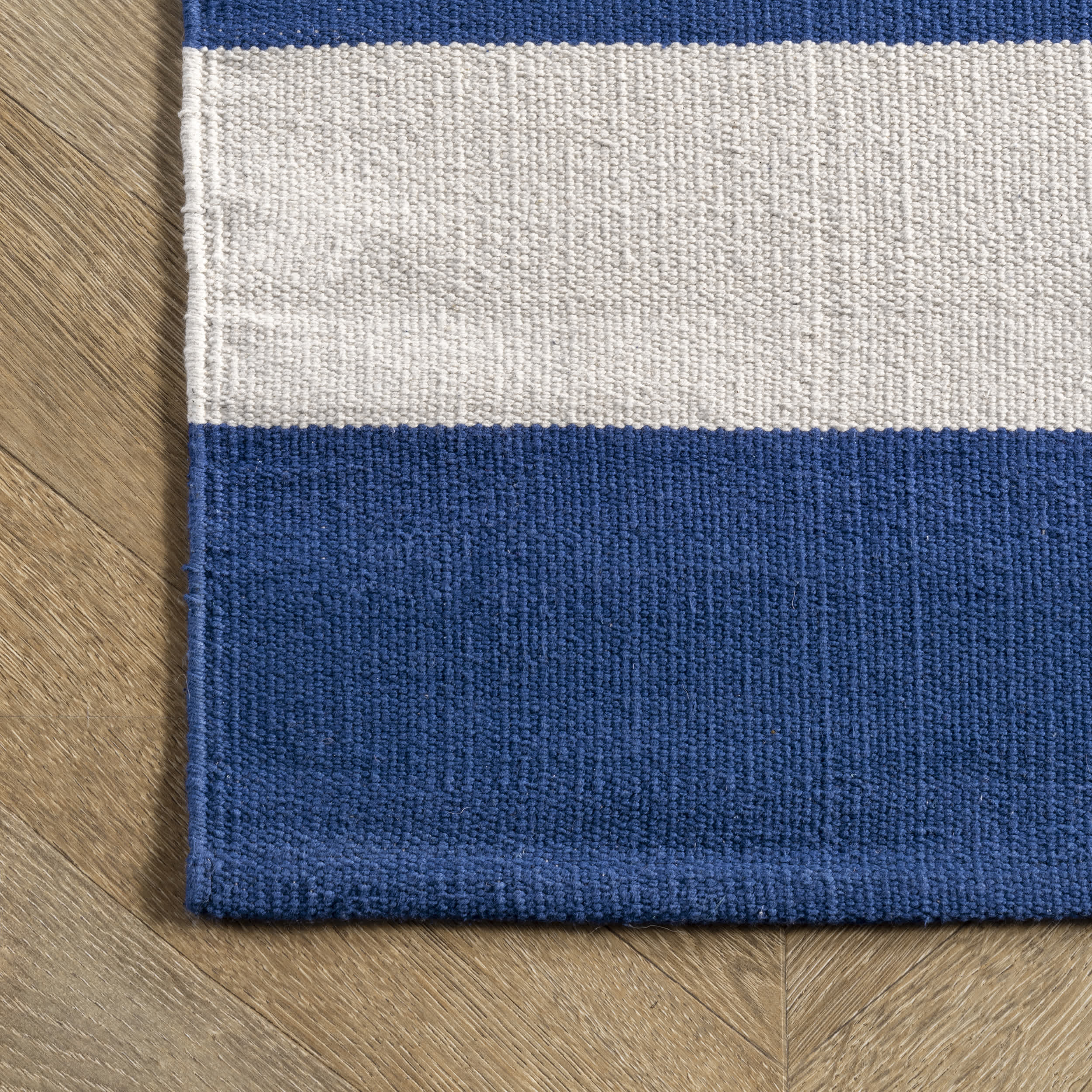Gracen Cotton Stripe Area Rug - Image 10