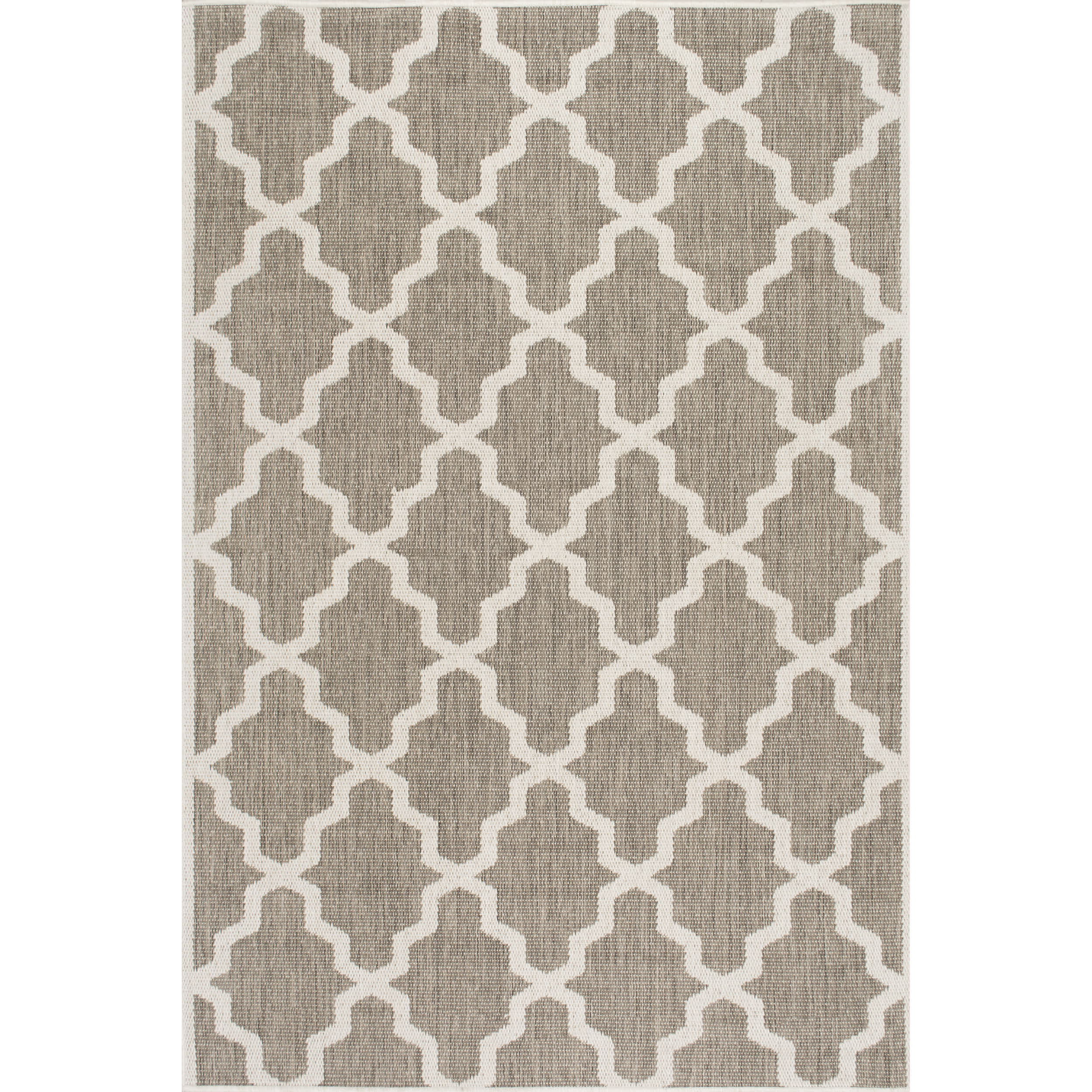 Machine Made Gina Outdoor Moroccan Trellis Area Rug