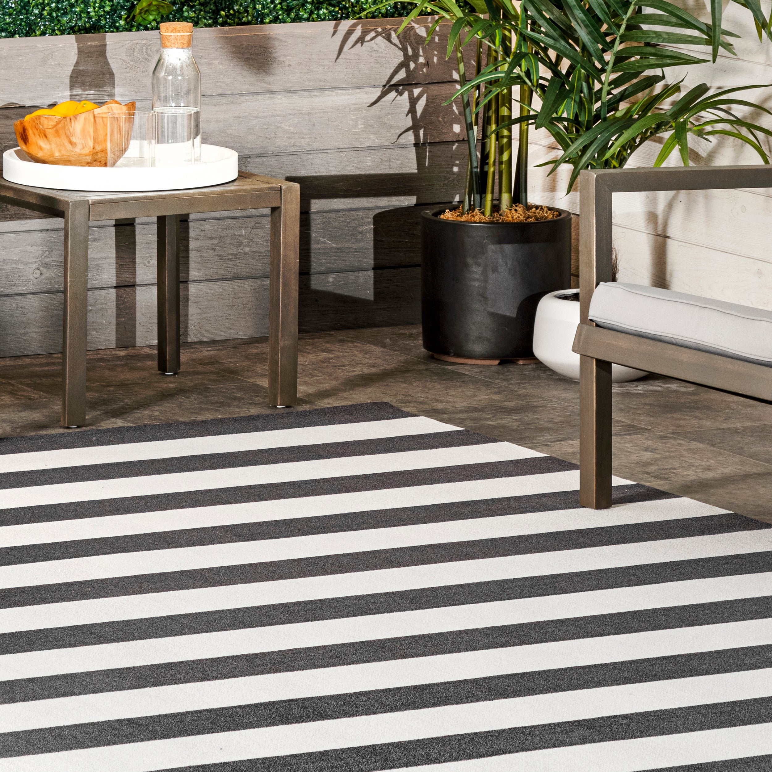 Christa Striped Indoor/Outdoor Area Rug - Image 29
