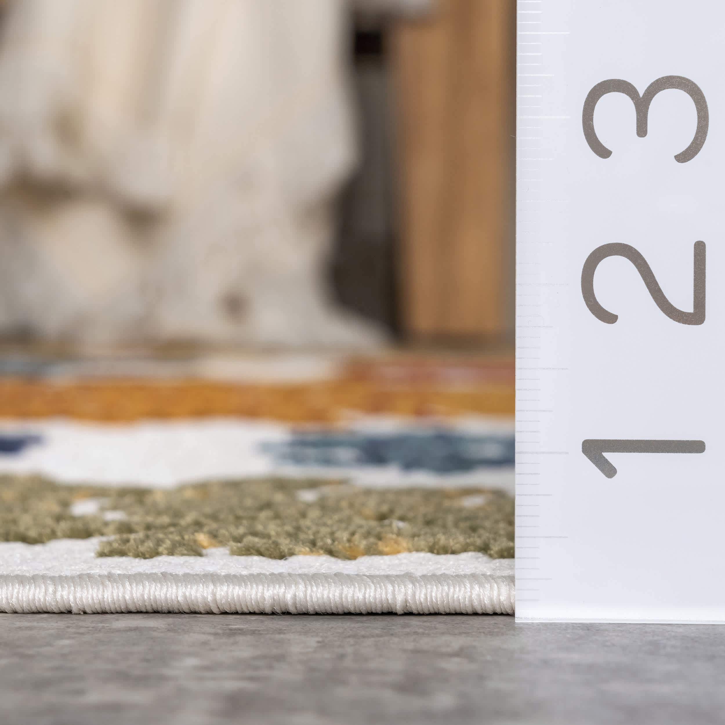 Valeria Textured Indoor/Outdoor Area Rug - Image 3