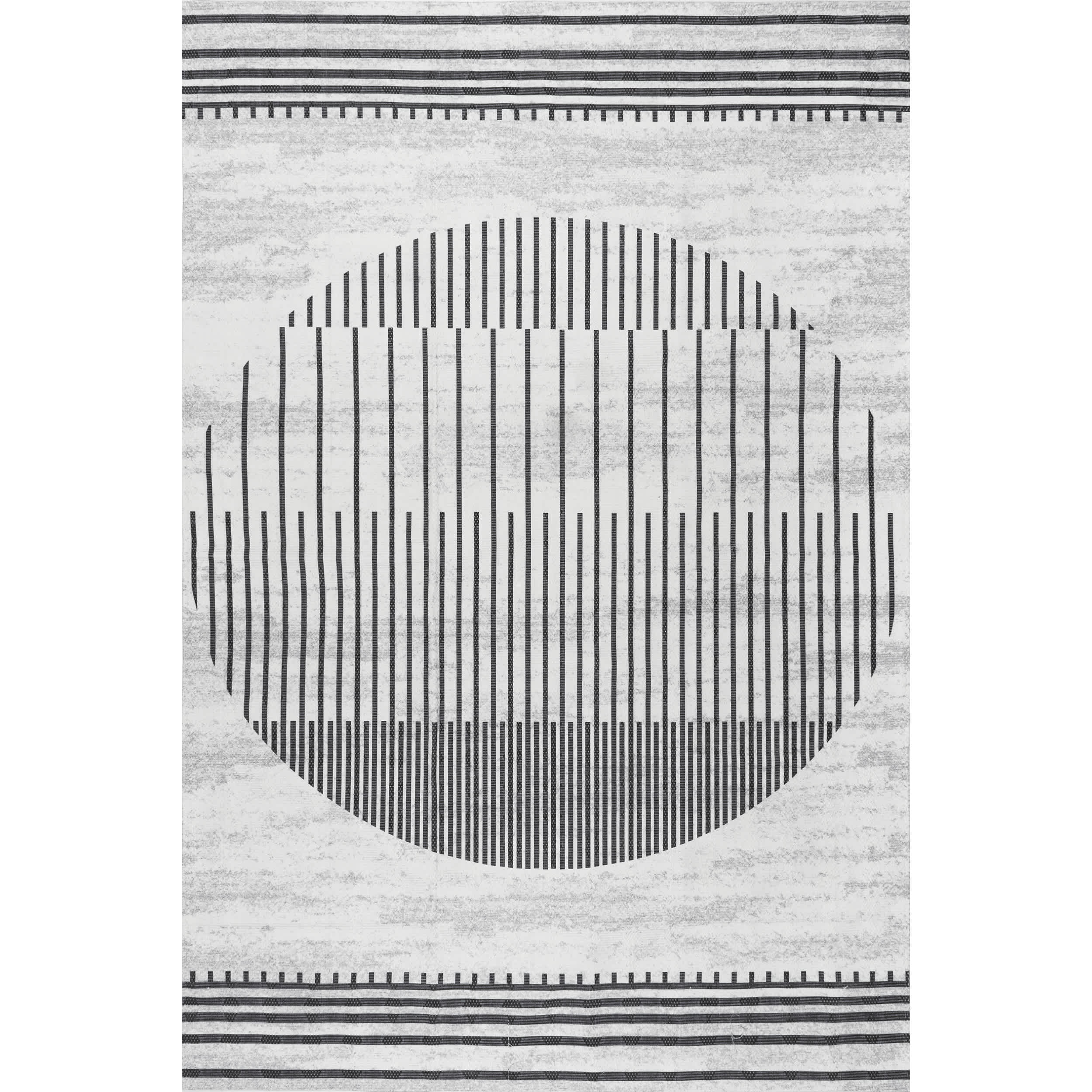 Elianna Washable Abstract Sunset Area Rug