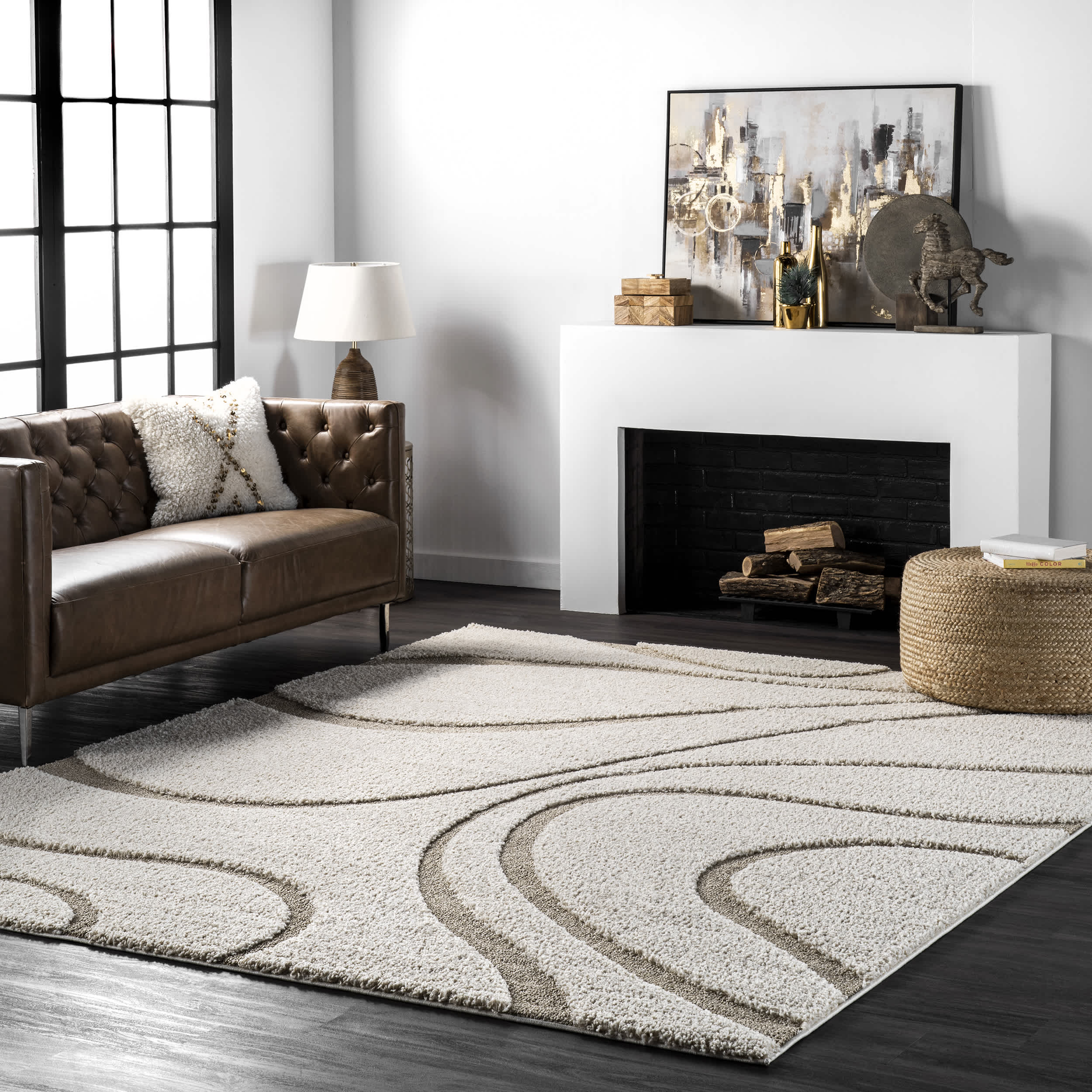 Keyhole Trellis Area Rug - Image 2