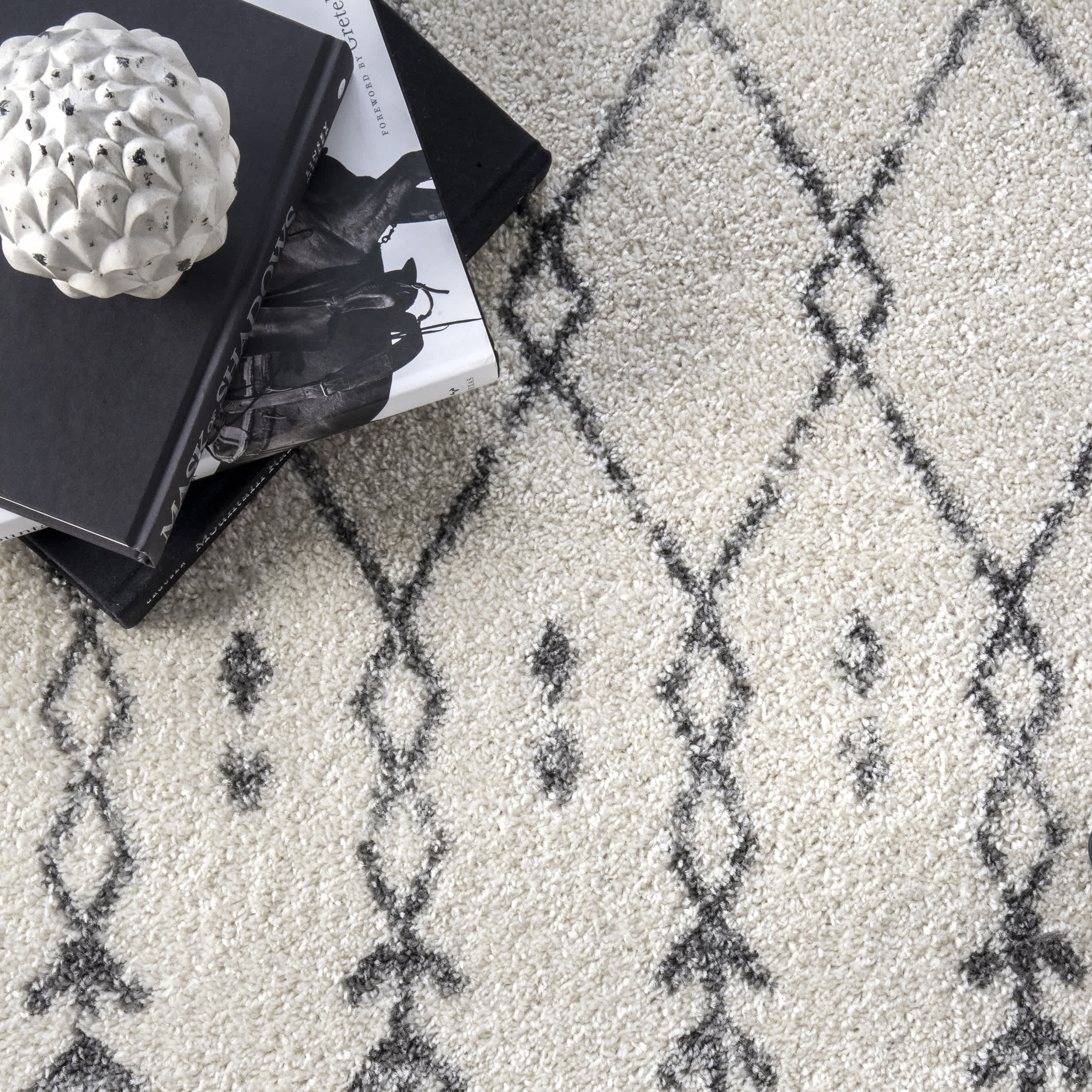 Mila Cartouche Trellis Area Rug - Image 6