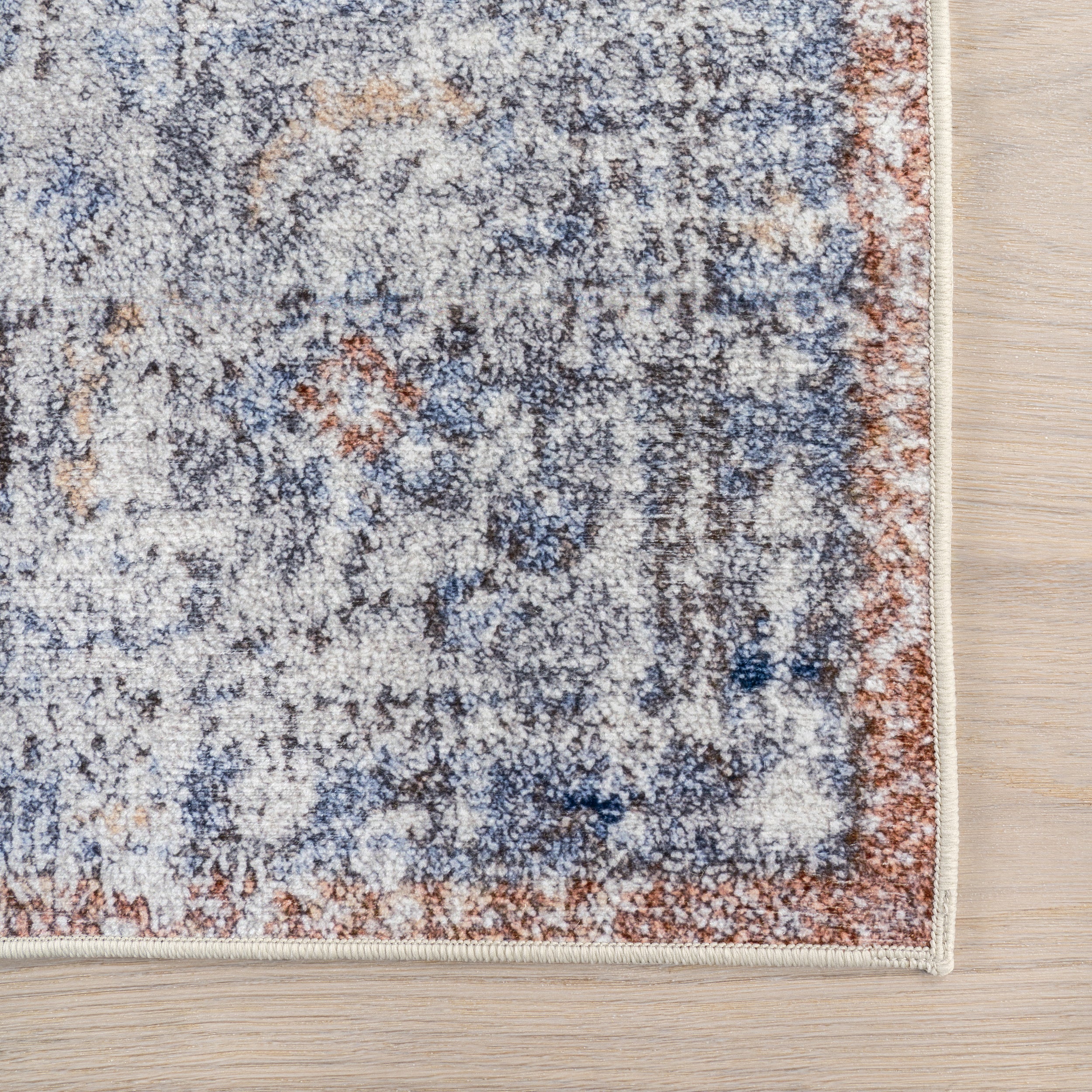 Iana Medallion SplashGuard Machine Washable Area Rug - Image 6