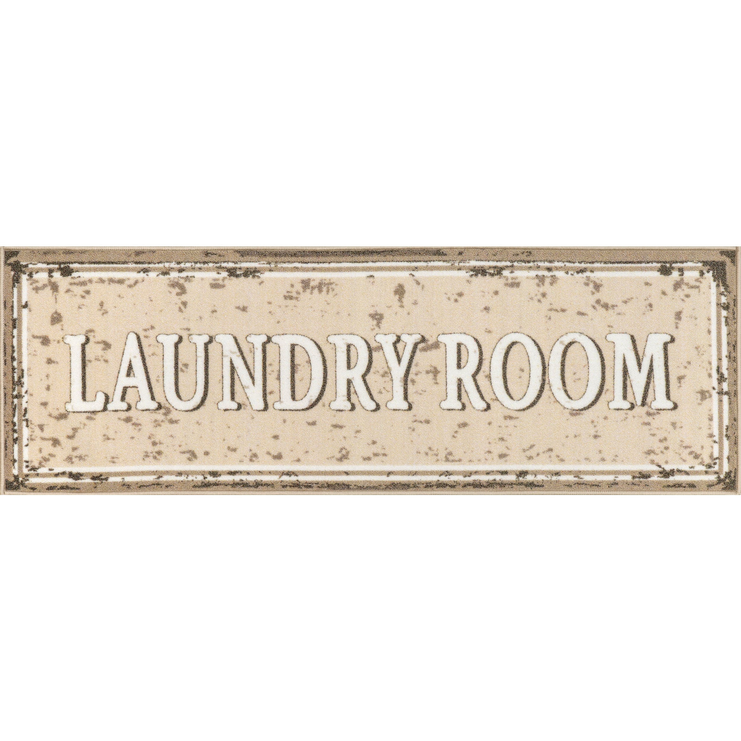 Novelty Machine Washable Laundry Mat