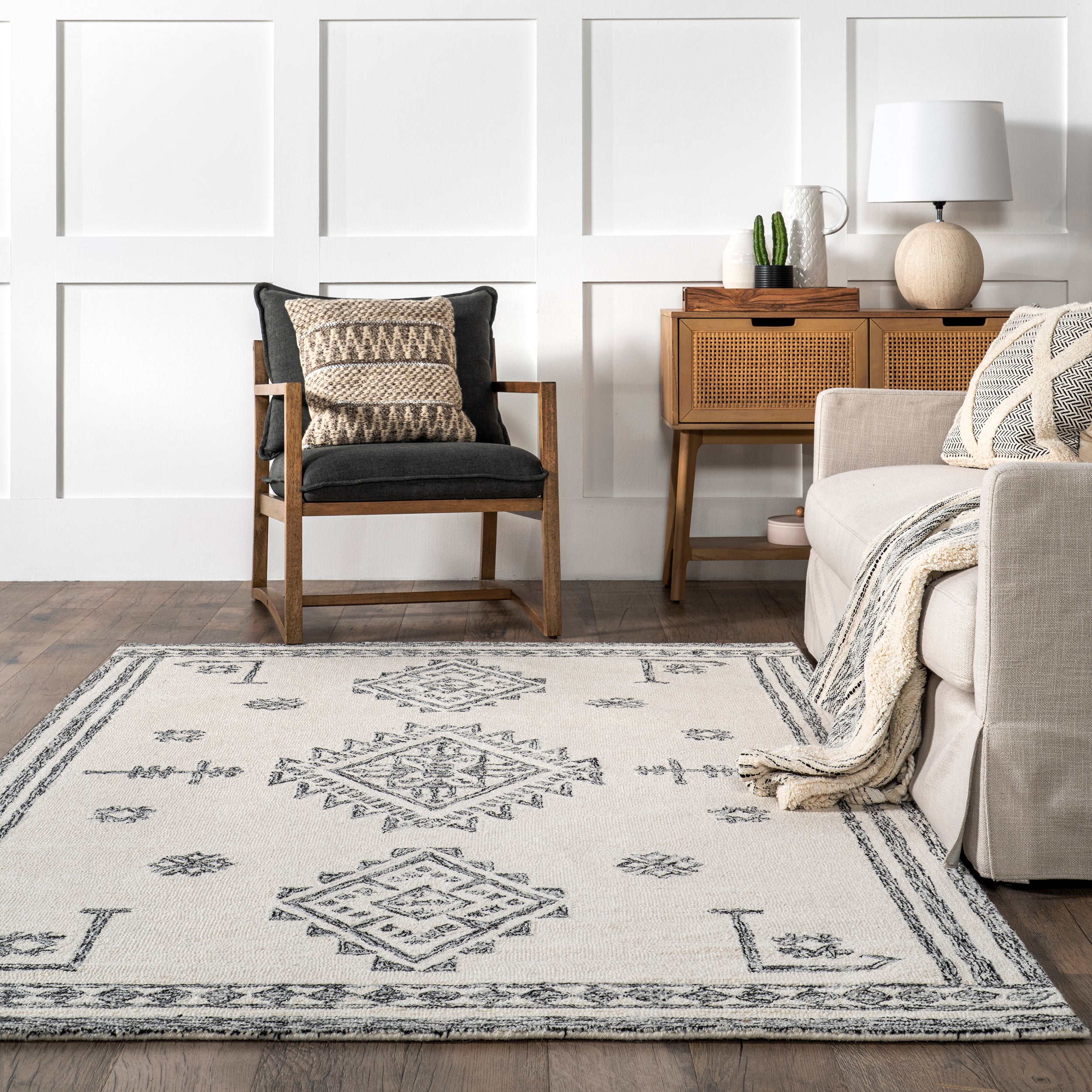 Luisa Southwestern Wool Area Rug - Image 8