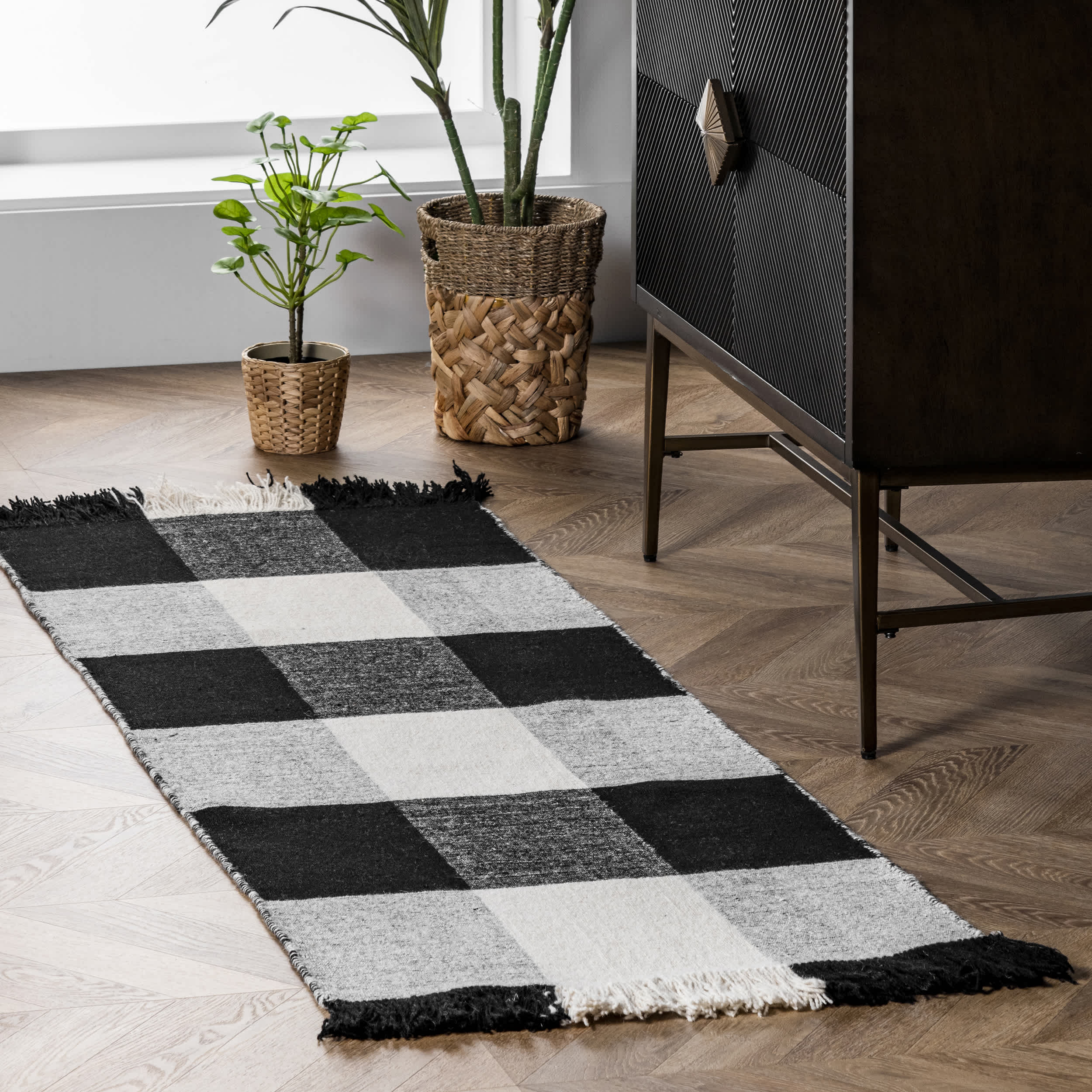 Fay Buffalo Plaid Fringe Area Rug - Image 10