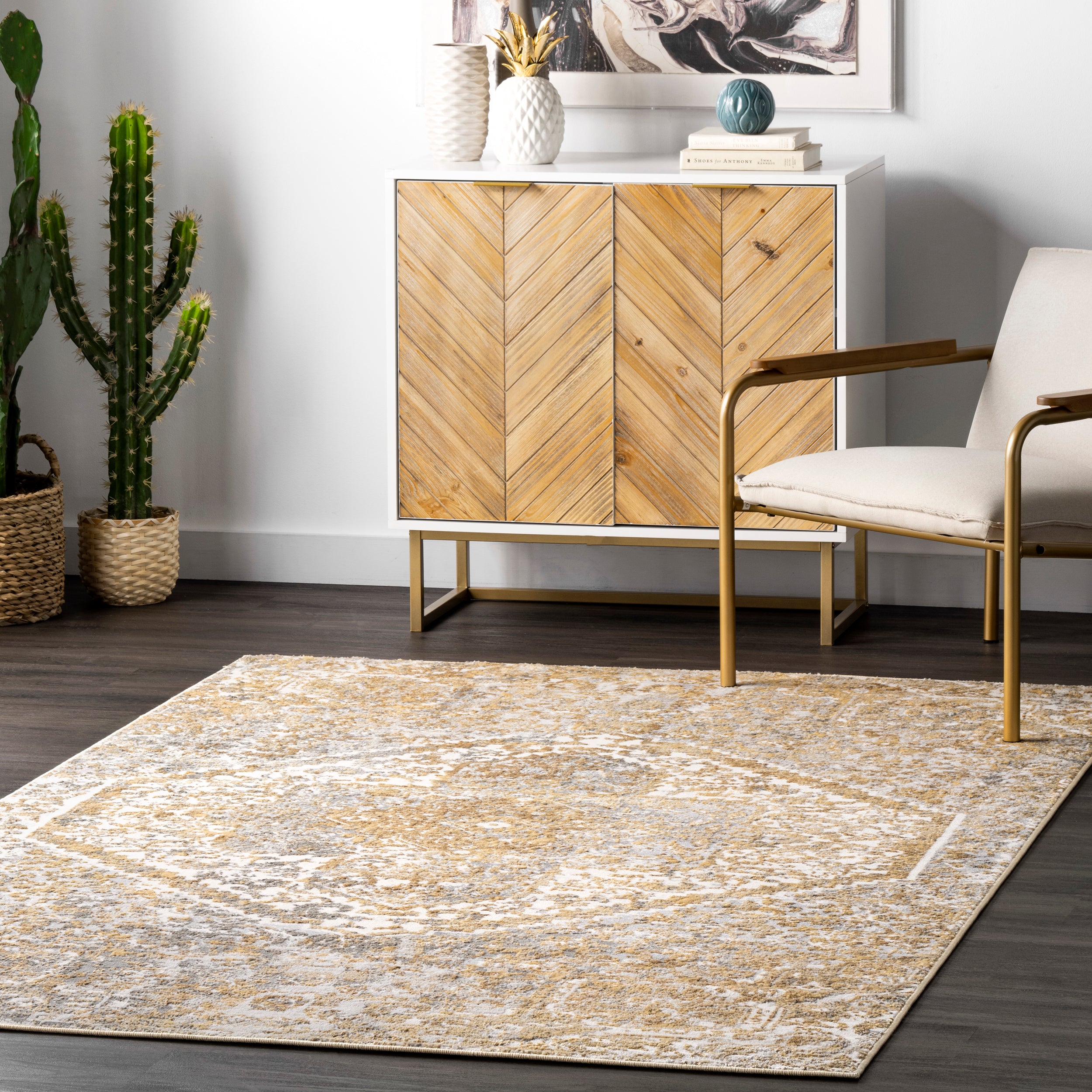 Patty Vintage Medallion Rug - Image 2
