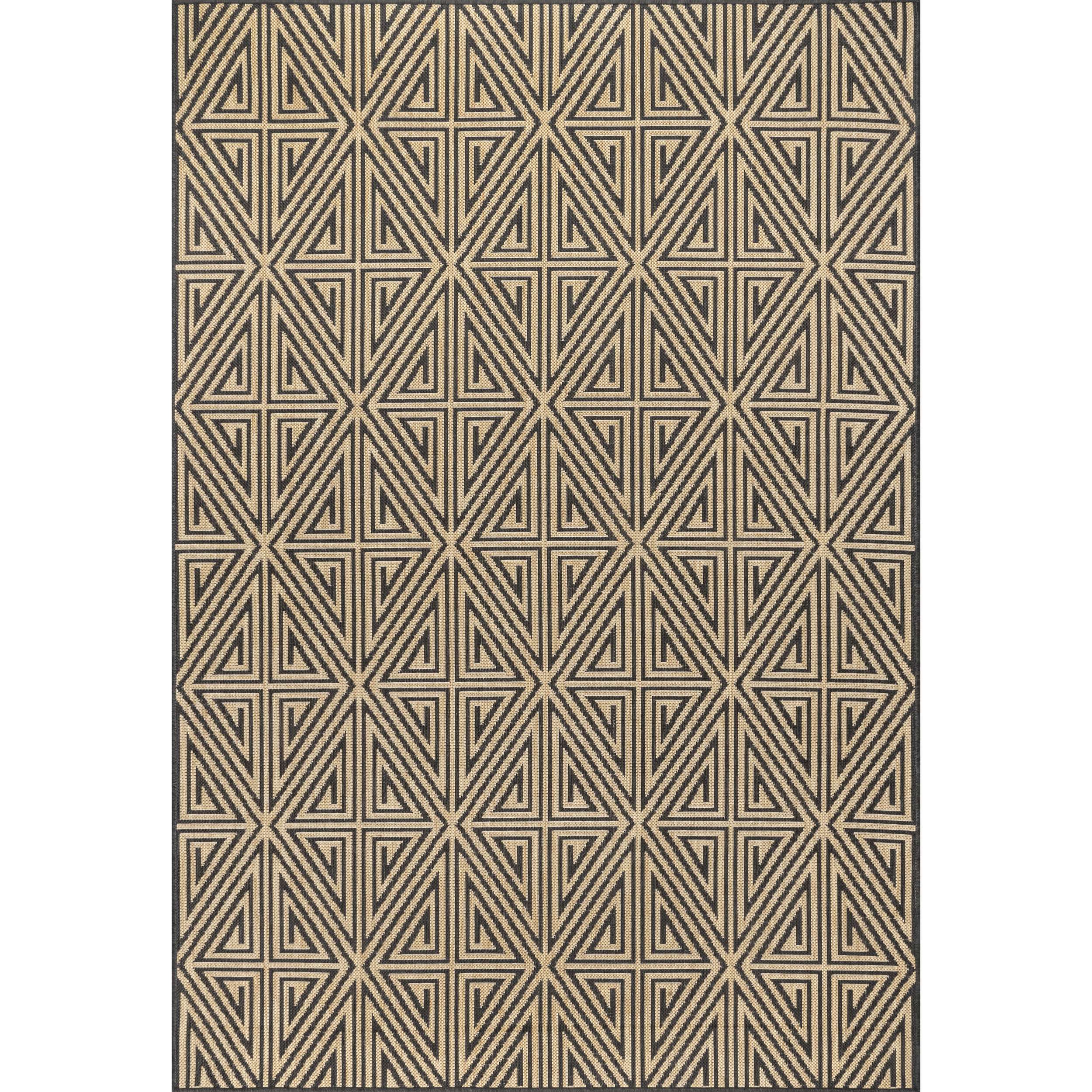 Harvey Abstract Trellis Indoor/Outdoor Area Rug