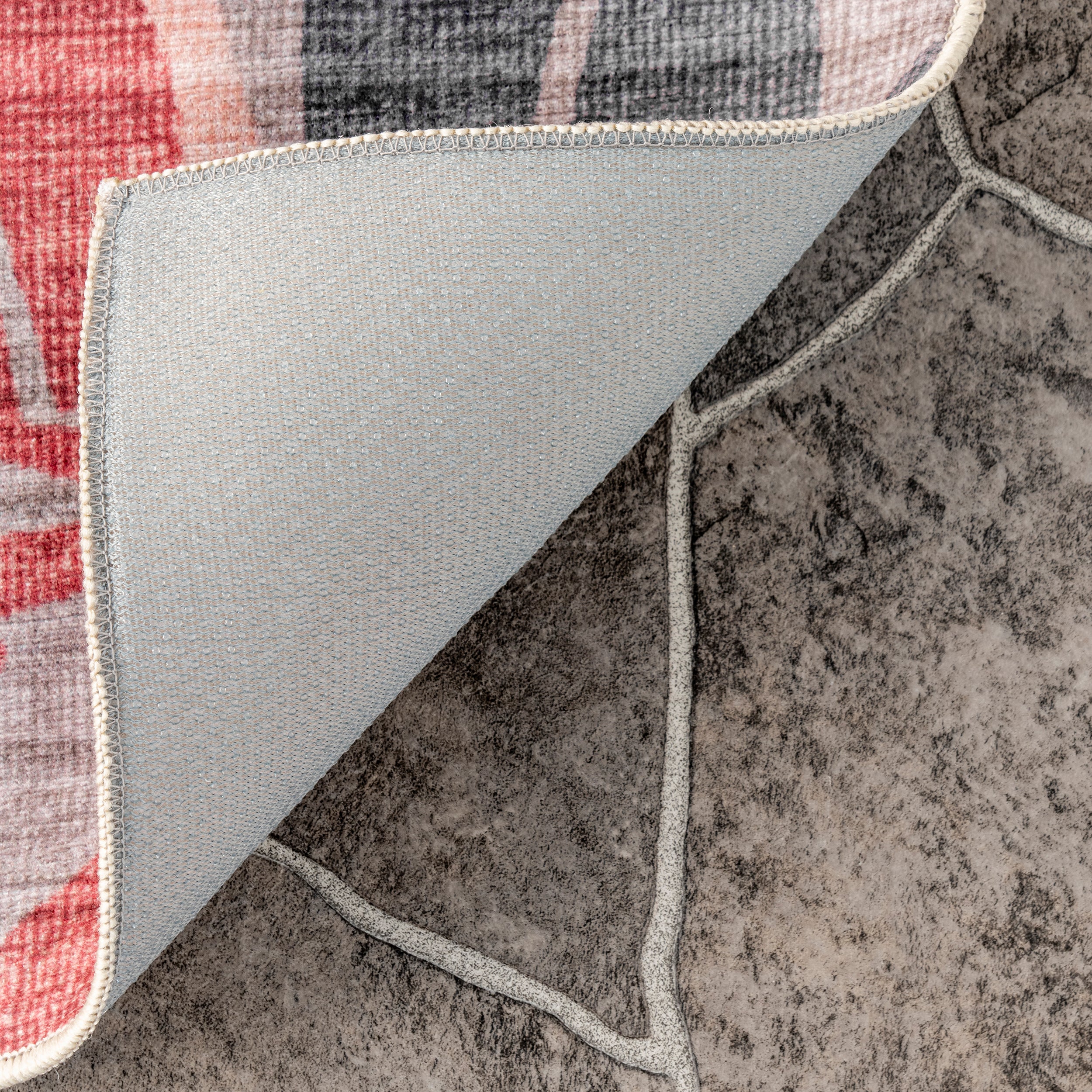 Mayra Tropical Leaves Machine Washable Indoor/Outdoor Area Rug - Image 7