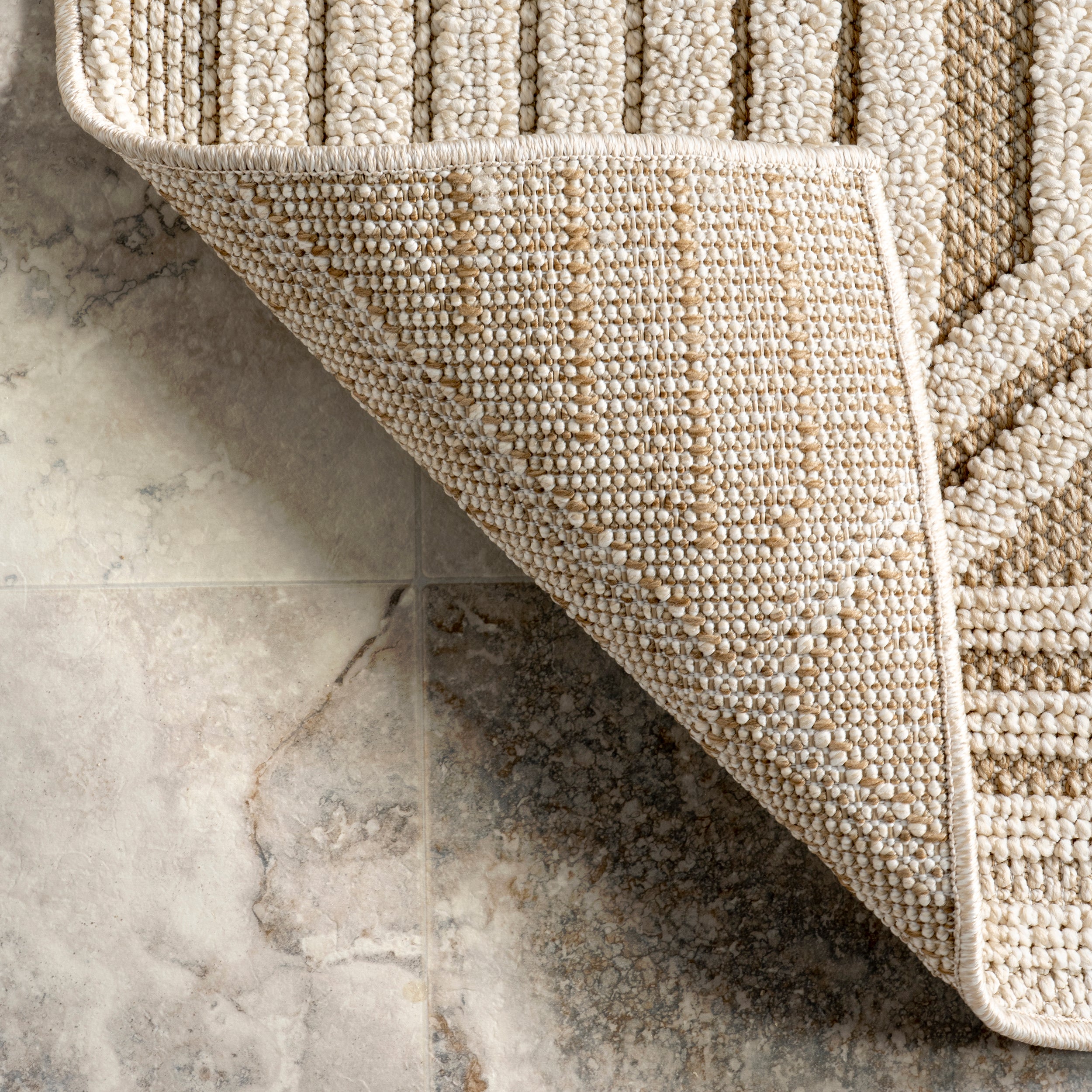 Letitia Raised Diamond Indoor/Outdoor Area Rug - Image 7