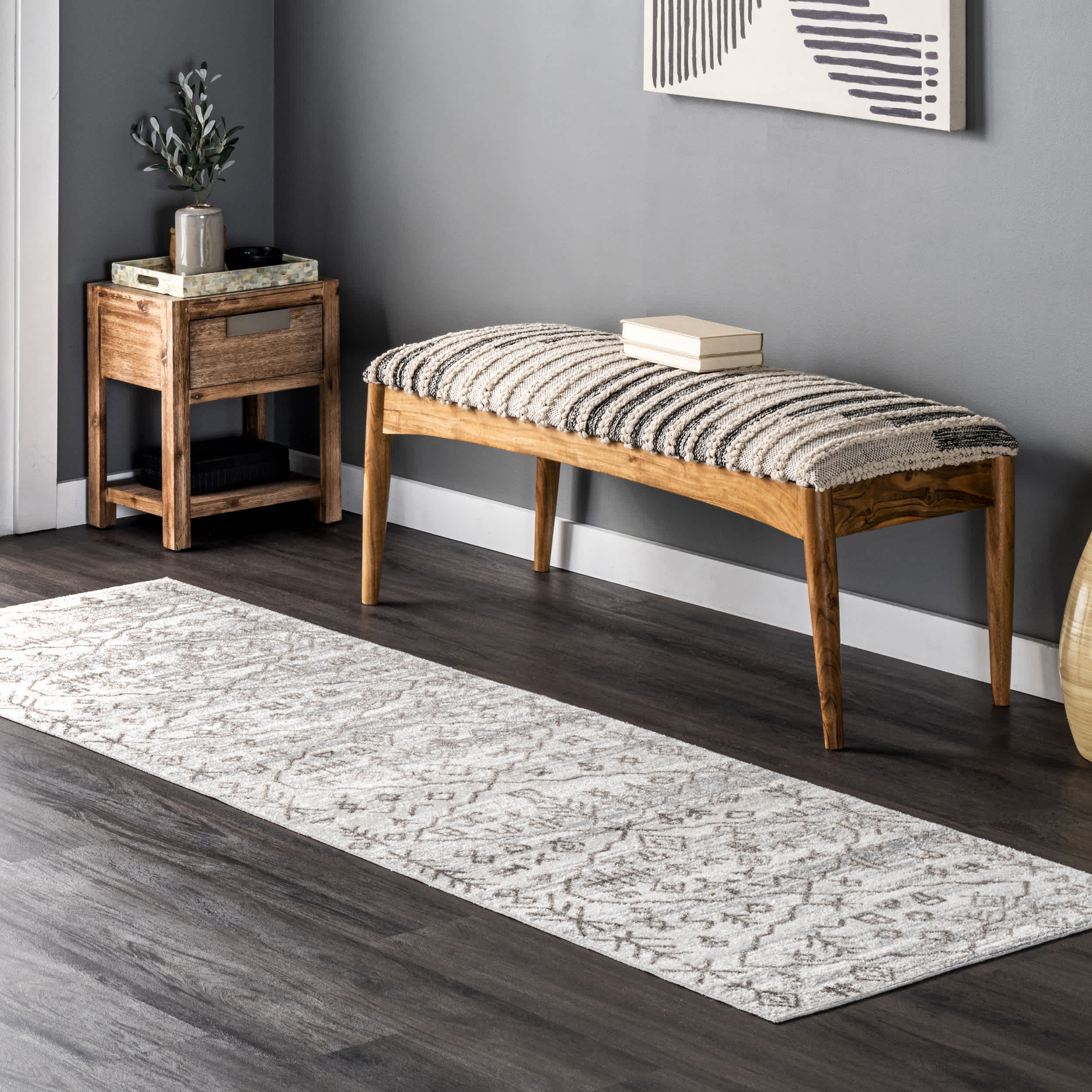 Rhonda Washable Symbolism Area Rug - Image 10