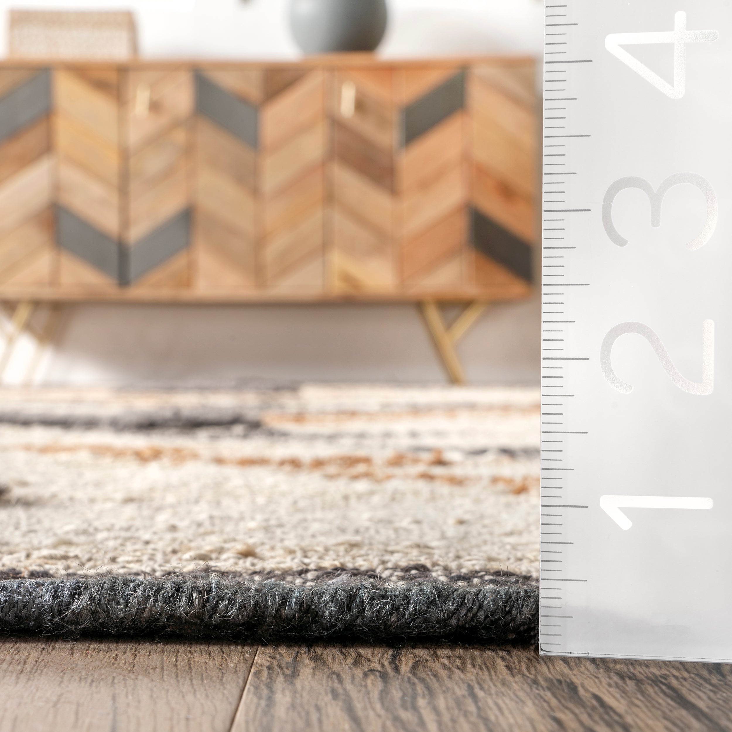 Rosanna Southwestern Symbols Jute Area Rug - Image 3