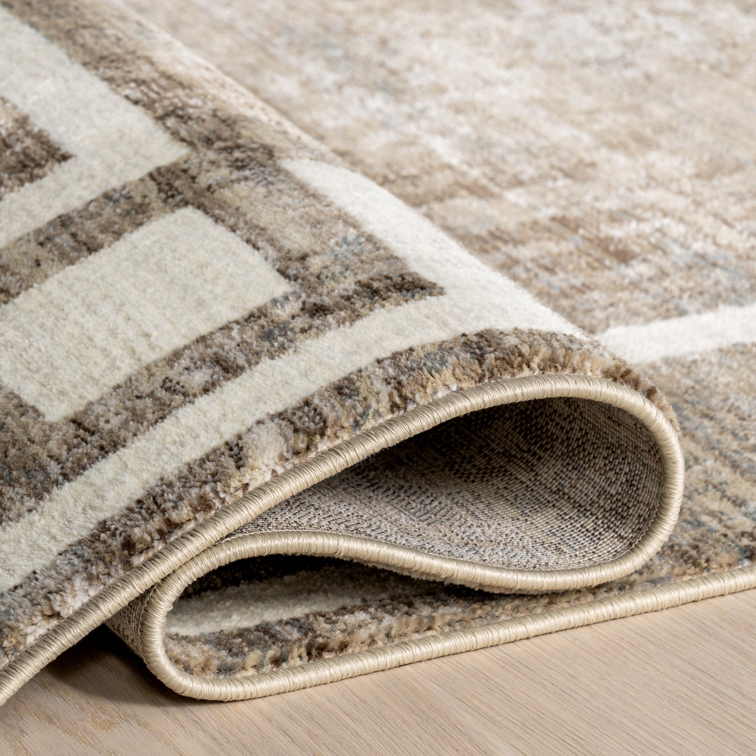 Olvera Geometric Bordered Area Rug - Image 4