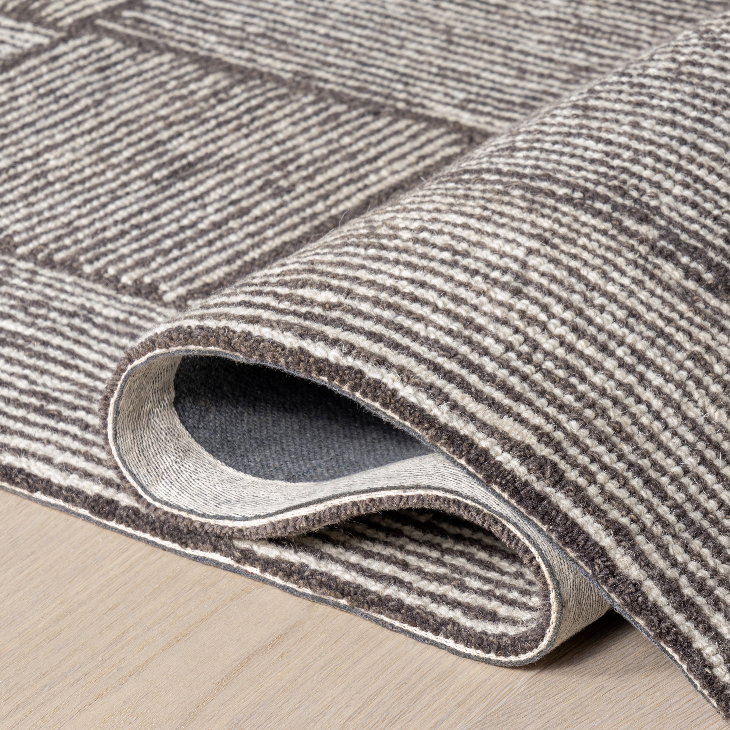 Milo Tiled Wool Area Rug - Image 4