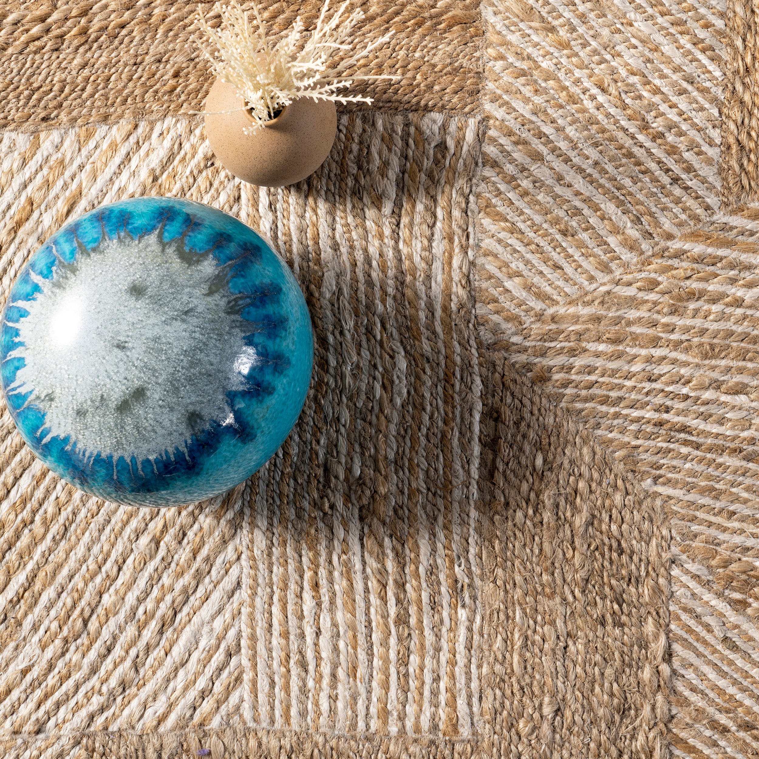 Davina Bohemian Tasseled Jute Area Rug - Image 6