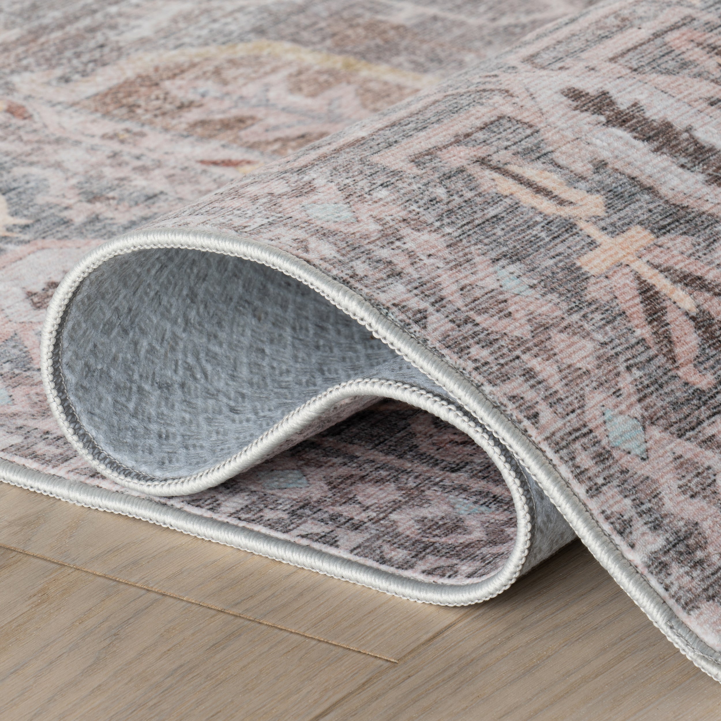 Nuloom Sereia Medallion Traditional Washable Area Rug - Image 6