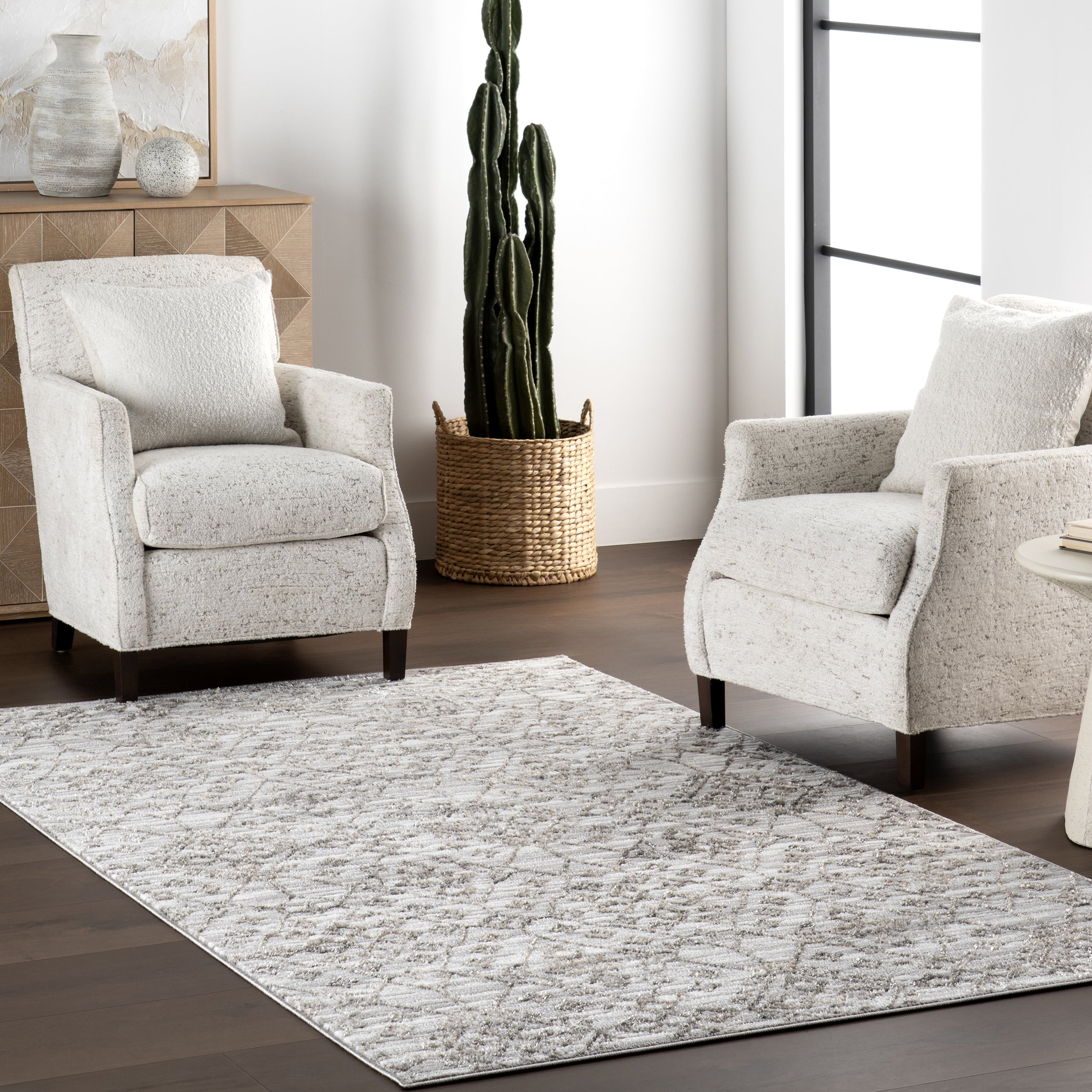 Winnie Geometric Area Rug - Image 9