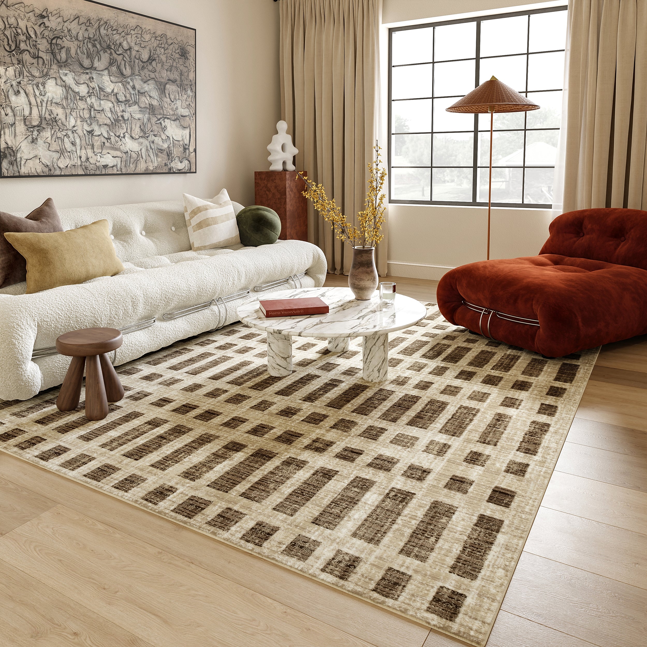 Julies Striped Area Rug - Image 7