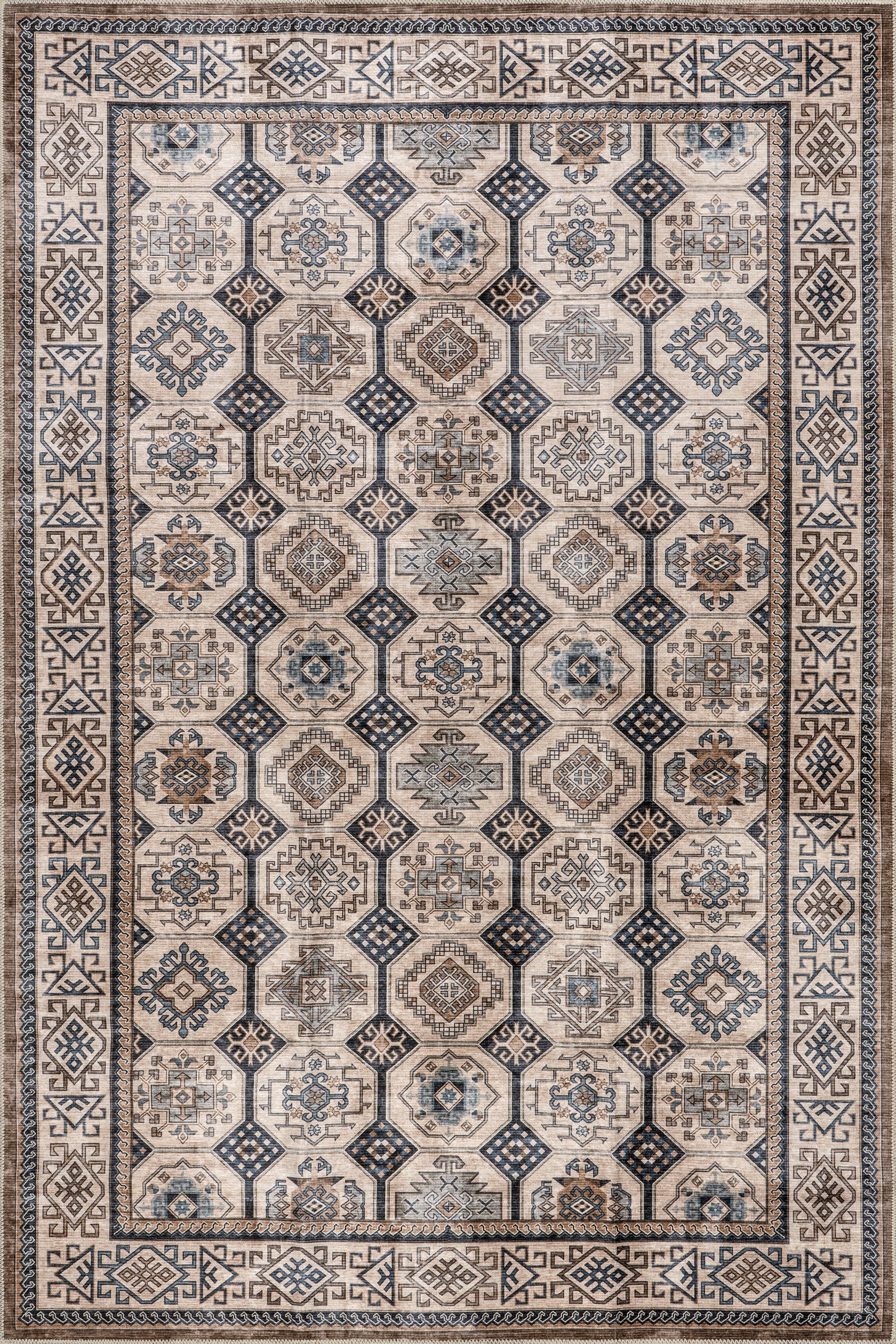 Arisbeth SplashGuard Machine Washable Area Rug