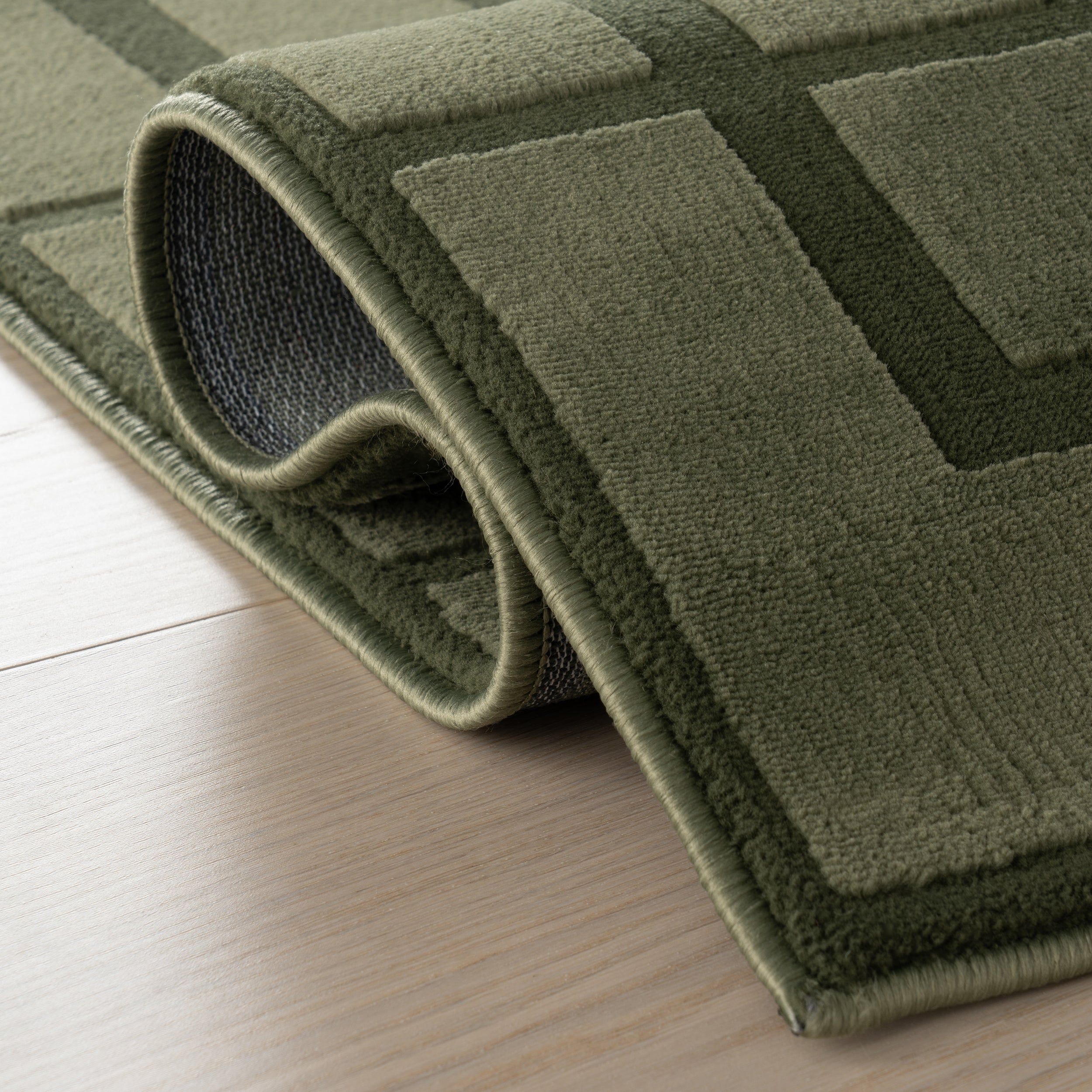 Lunara Textured Checkered Area Rug - Image 4