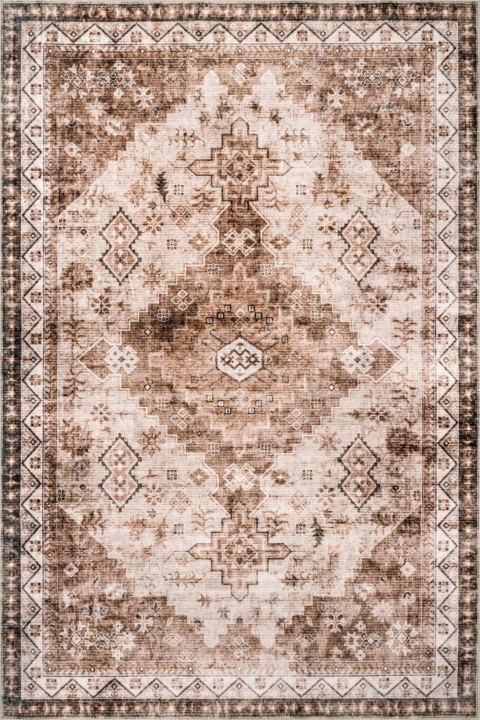 Precious SplashGuard Machine Washable Area Rug