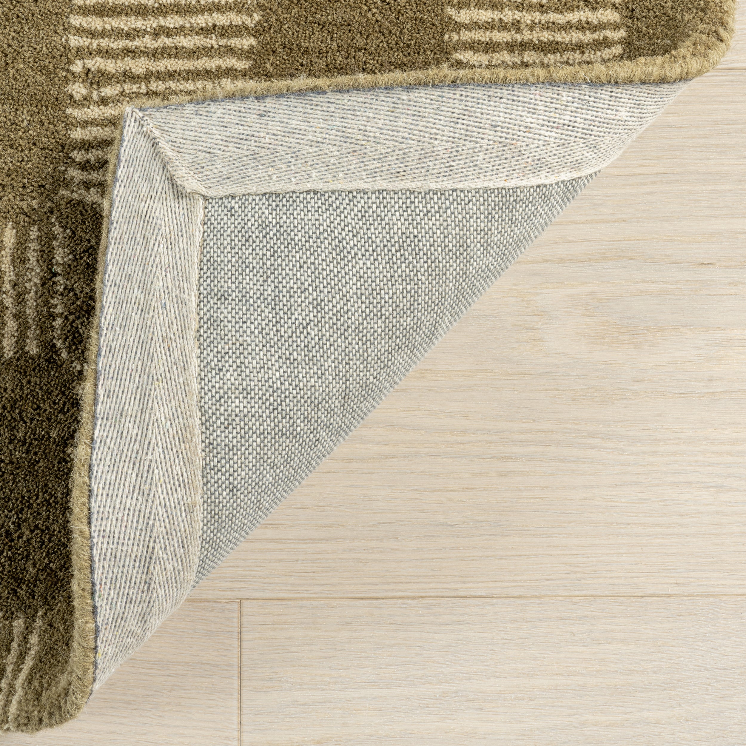 Quince Checkered Wool Area Rug - Image 16