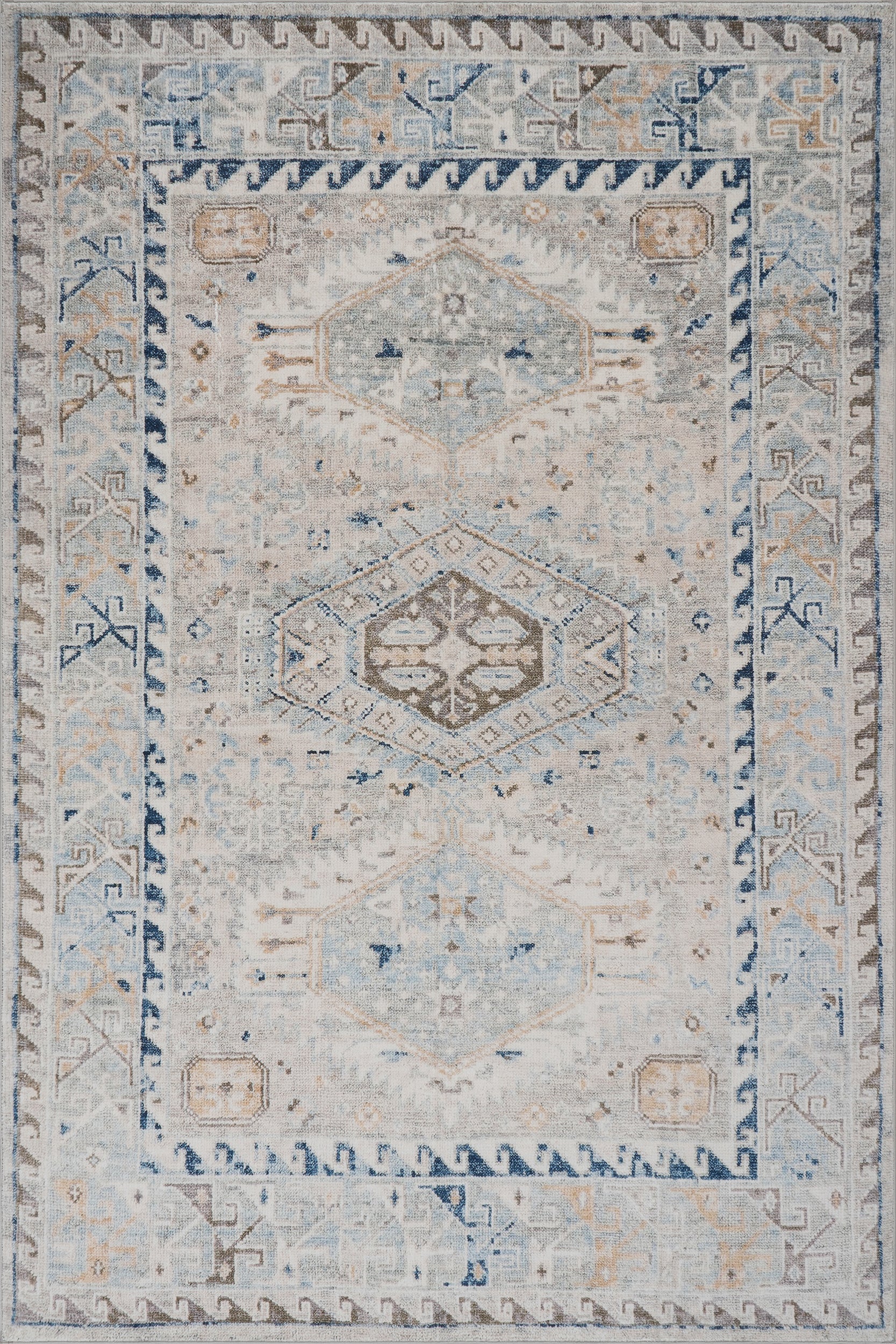 Nuloom Seraphyne Bordered Medallion Washable Rug - Image 8